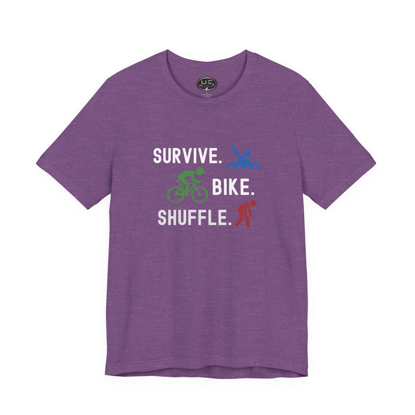 Survive Bike Shuffle Tee