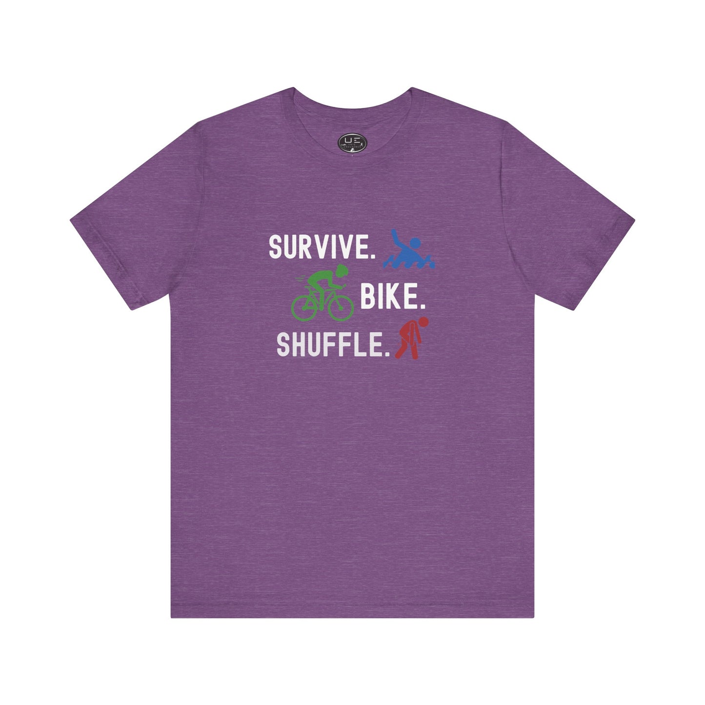 Survive Bike Shuffle Tee