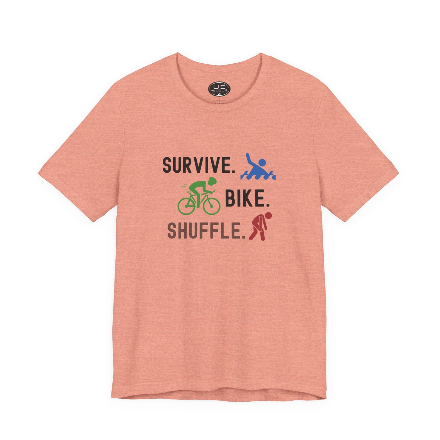 Survive Bike Shuffle Tee