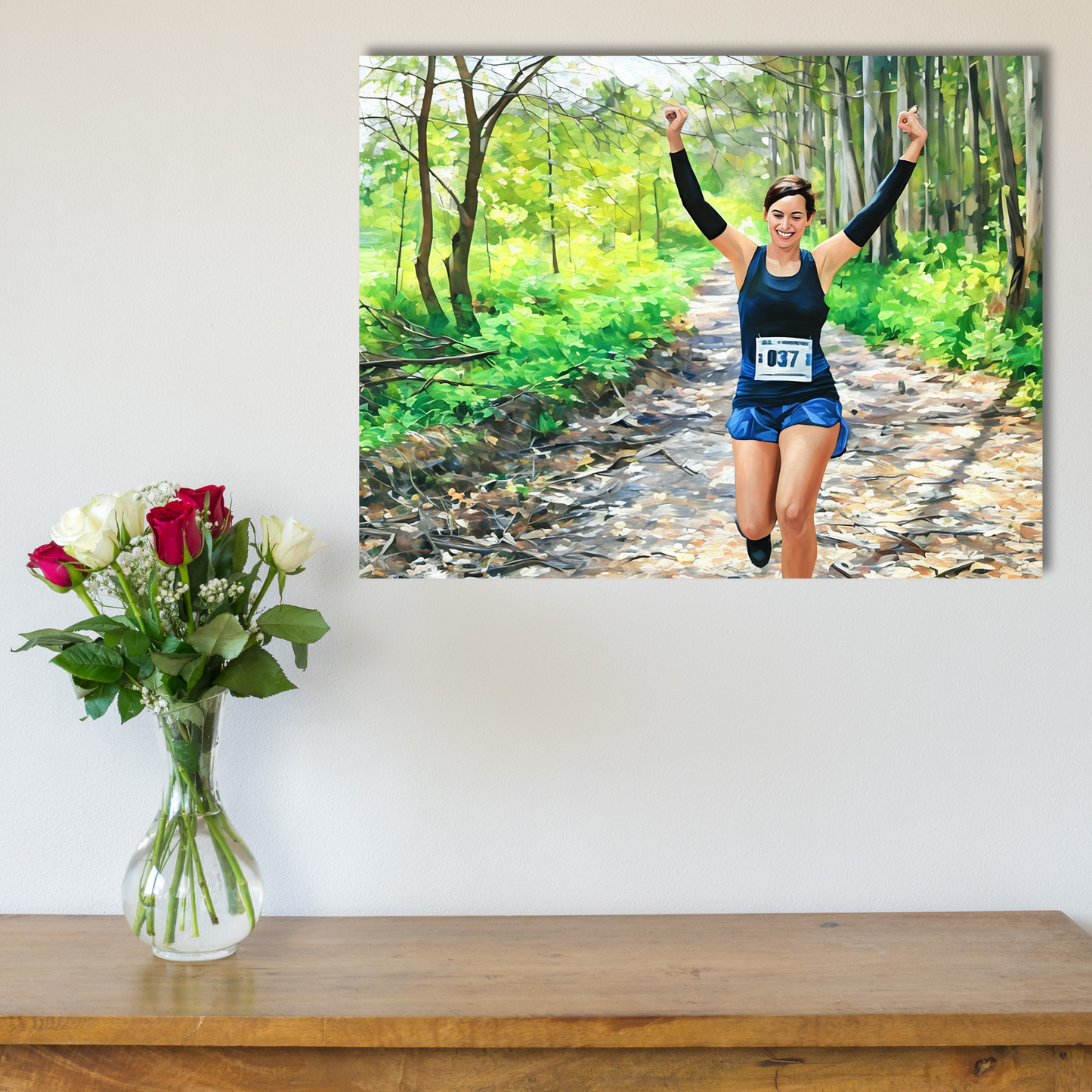 Athlete Canvas - Horizontal