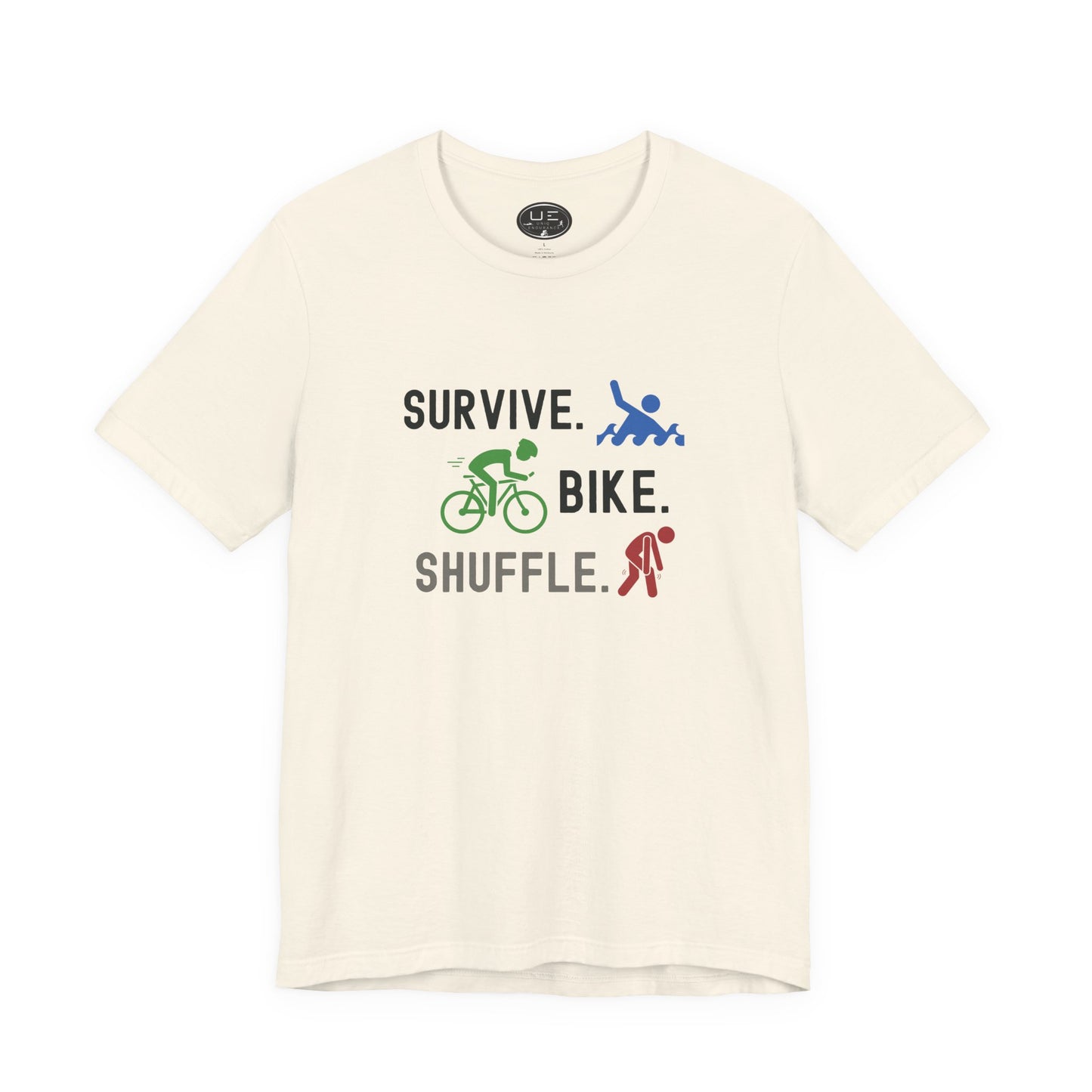 Survive Bike Shuffle Tee