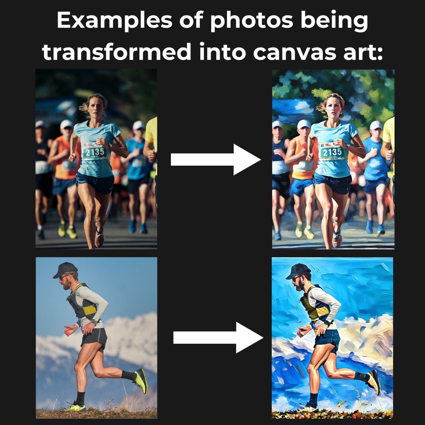 Athlete Canvas - Horizontal