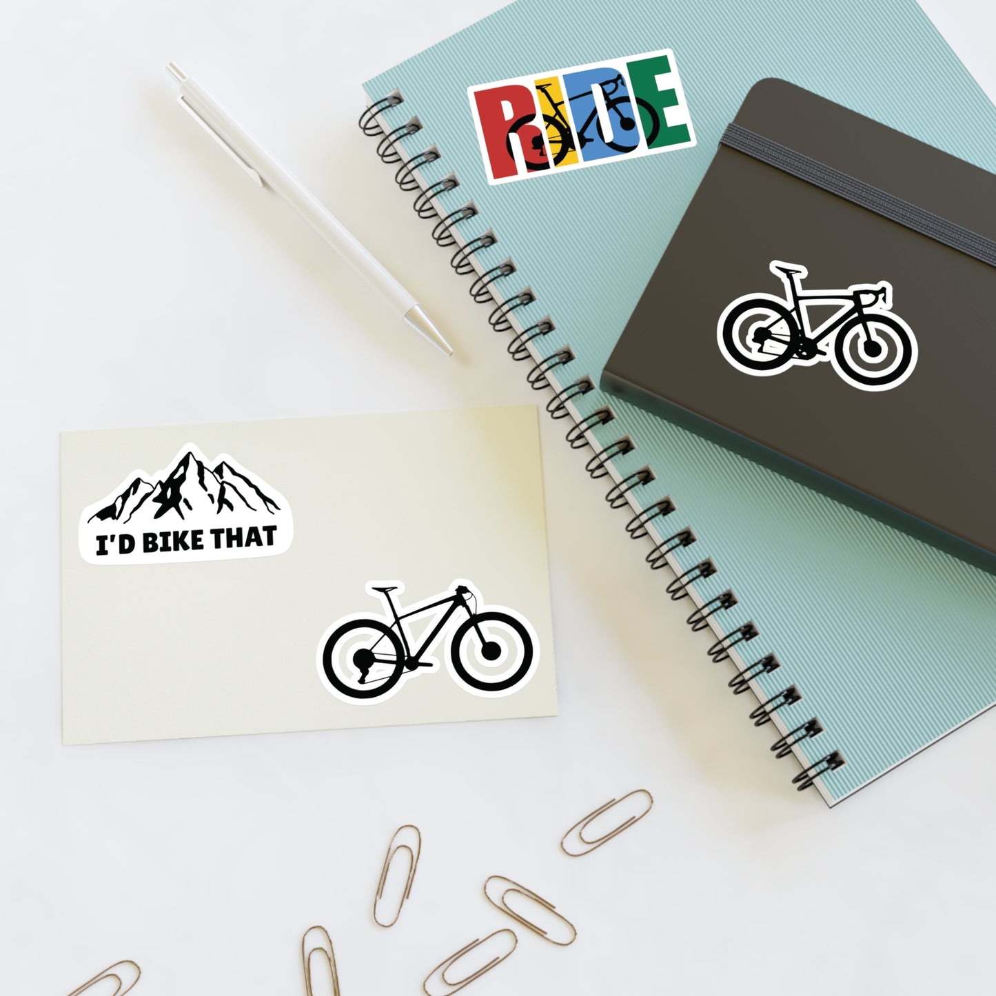 Cycling Sticker Sheet
