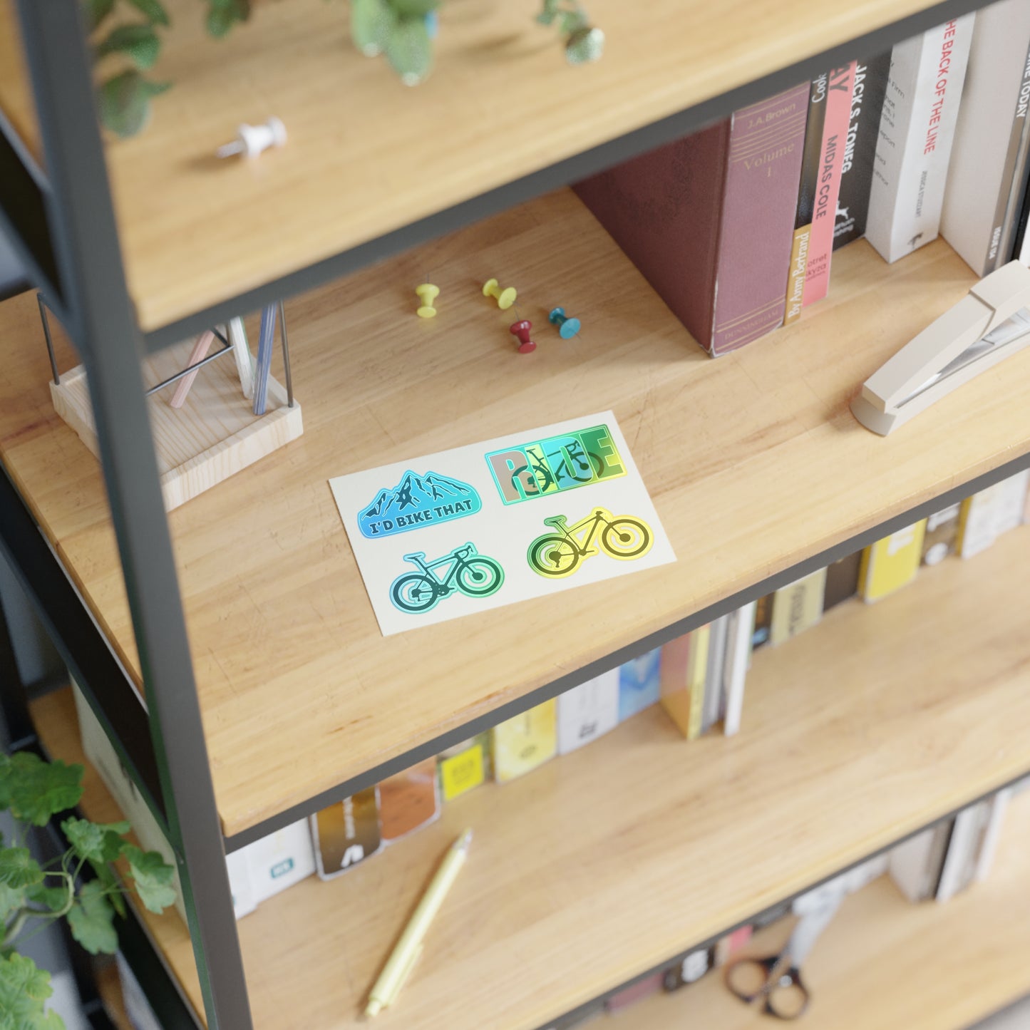 Cycling Sticker Sheet