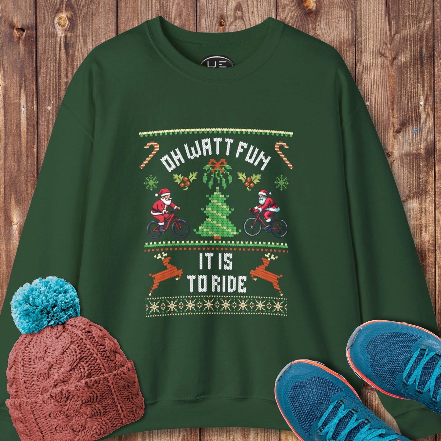 Oh Watt Fun Christmas Sweatshirt