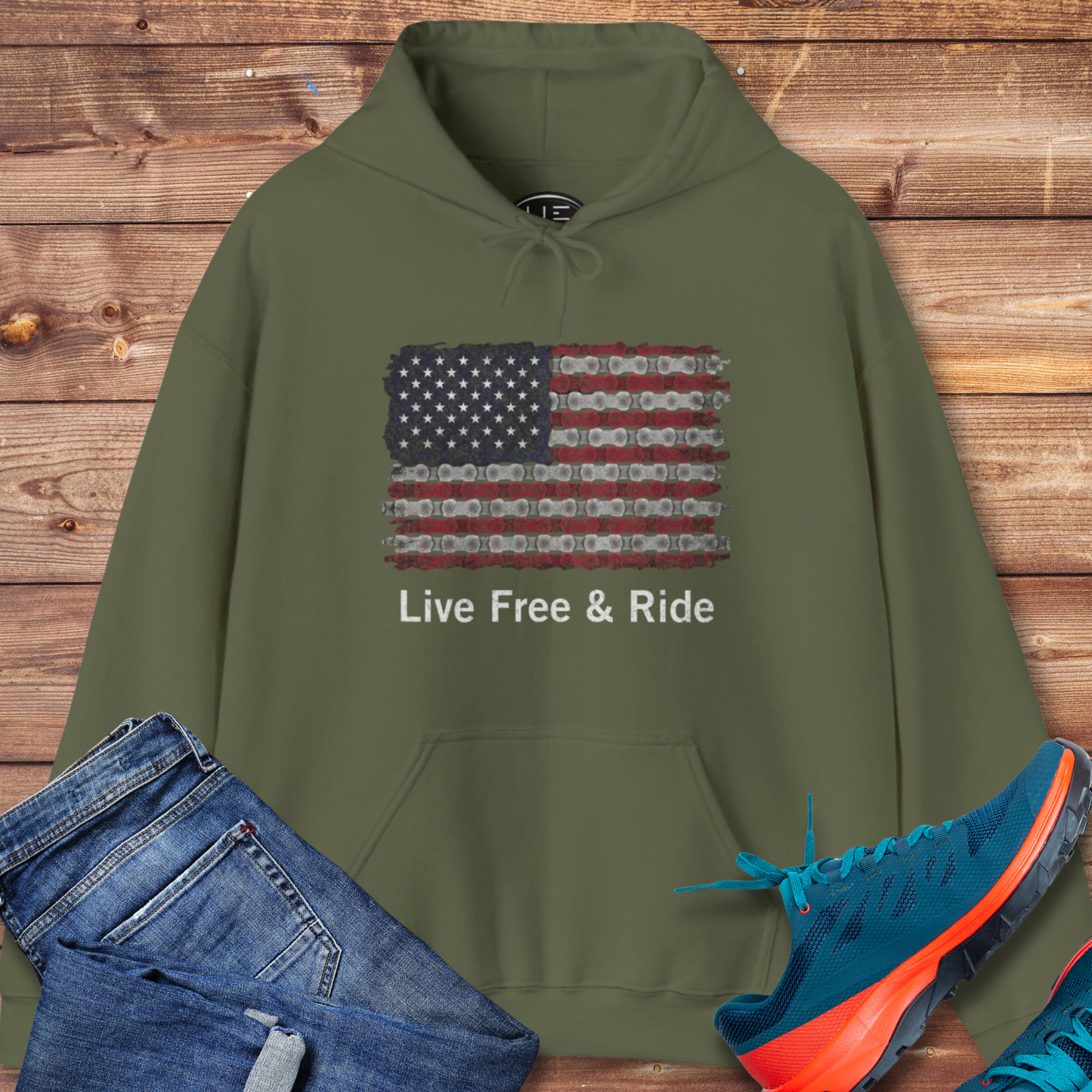 Live Free & Ride Hoodie