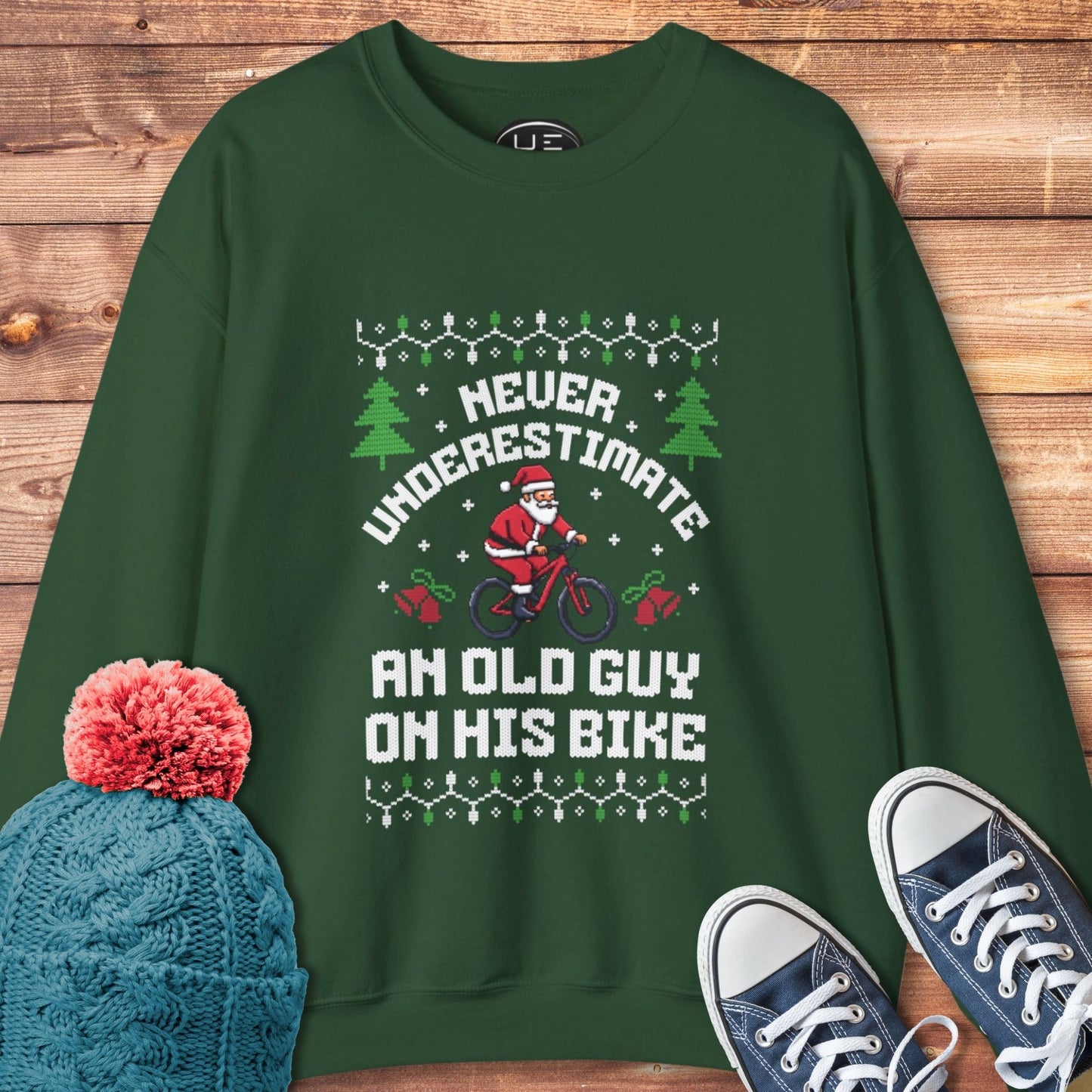 Old Guy MTB X-Mas Sweatshirt