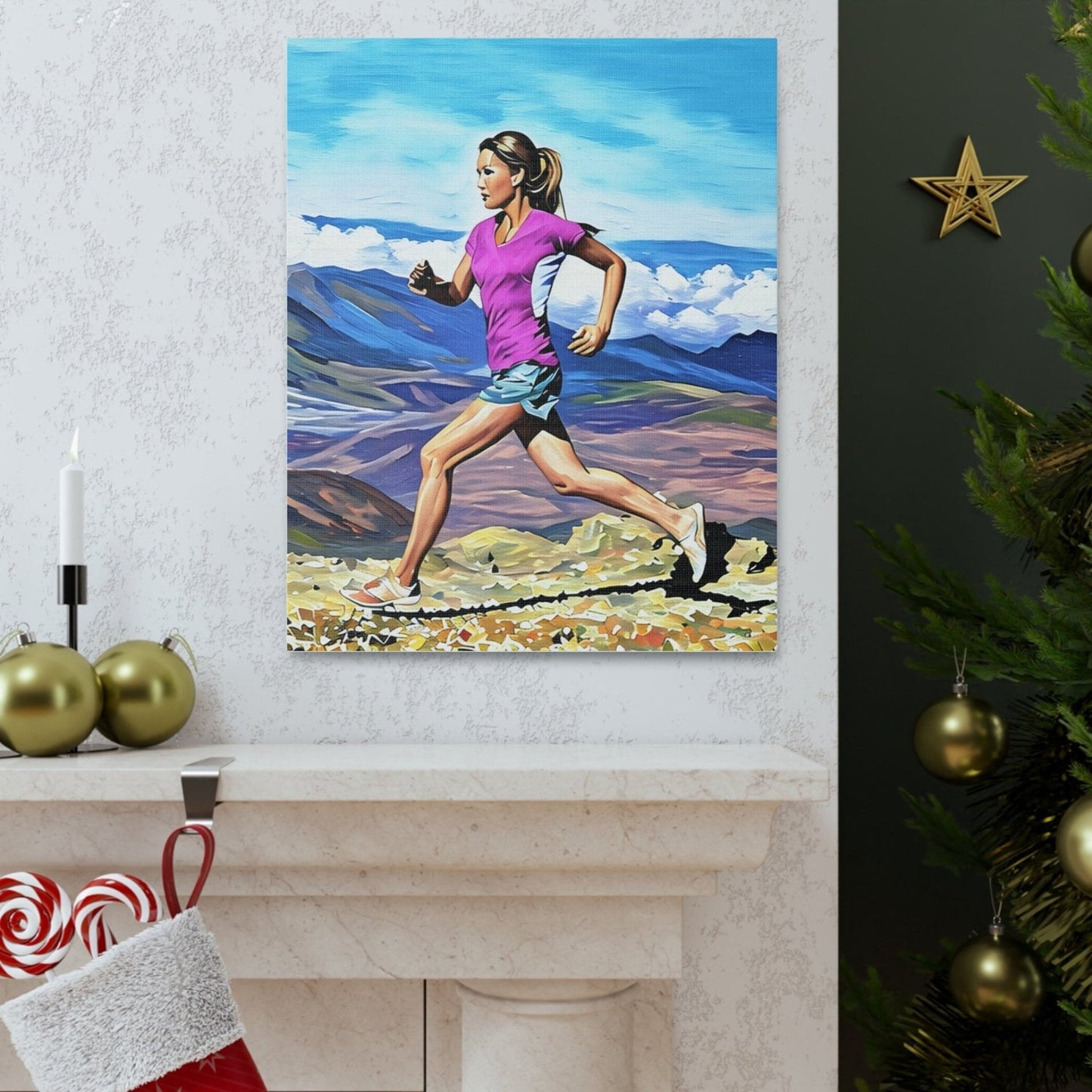 Athlete Canvas - Vertical