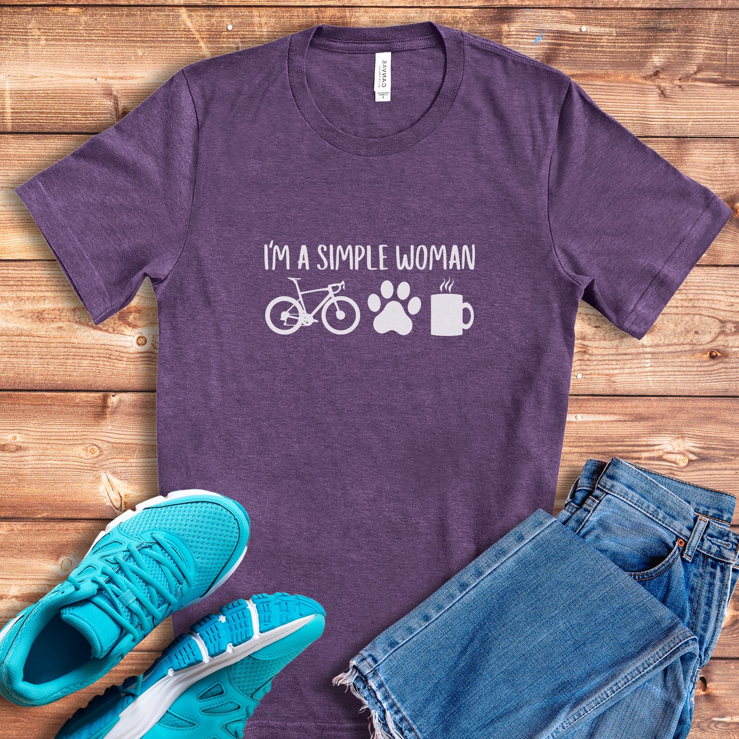 Simple Woman Coffee Tee