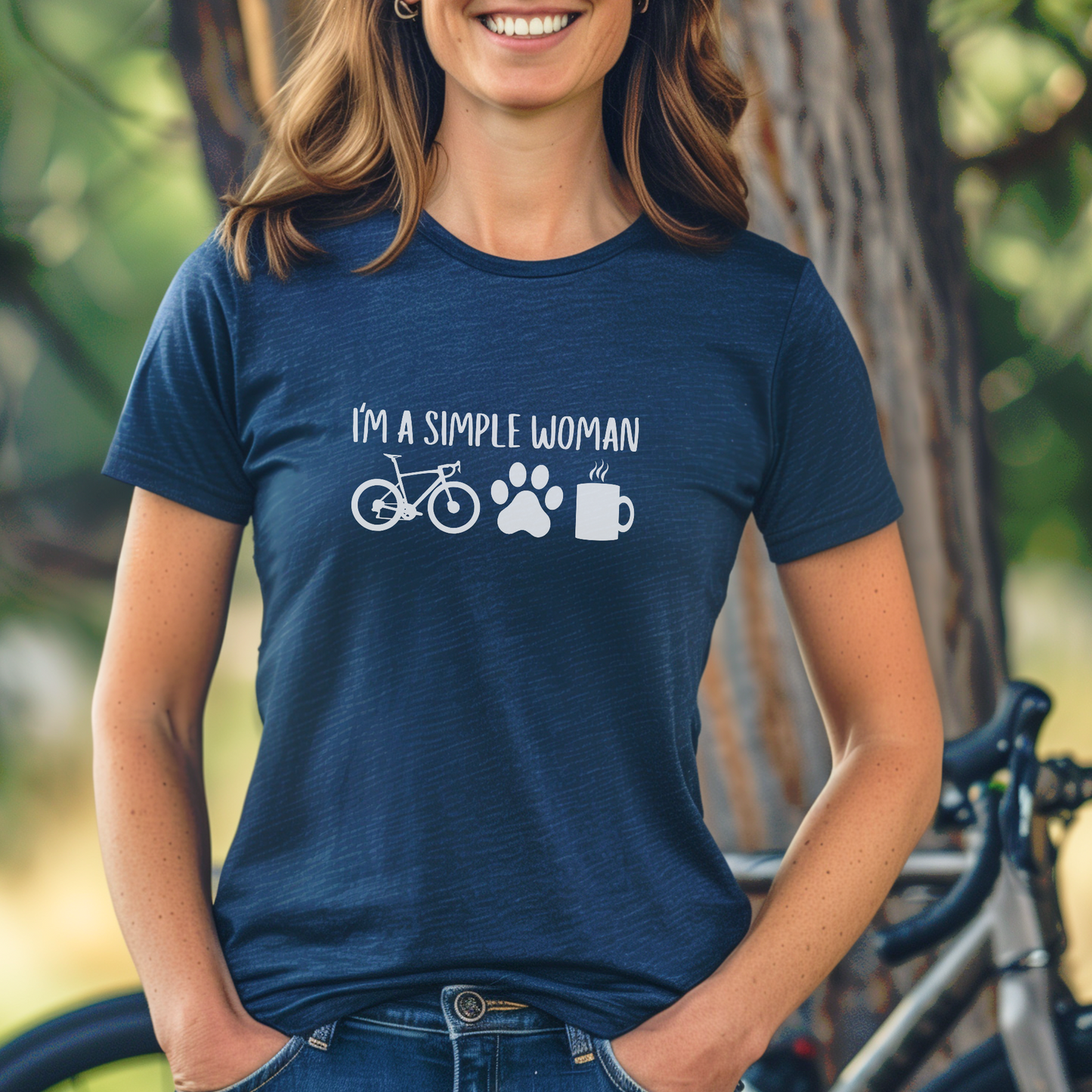 Simple Woman Coffee Tee