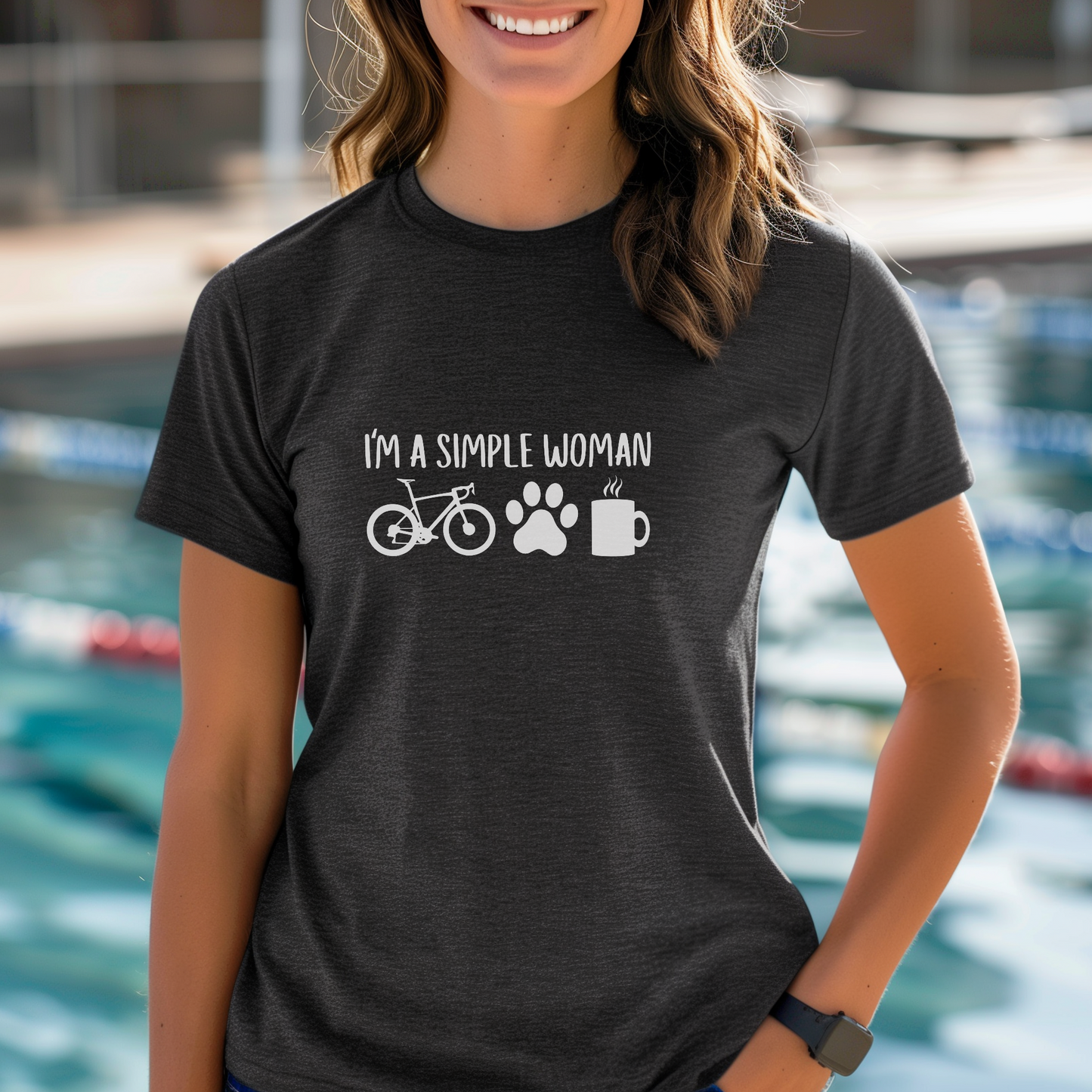 Simple Woman Coffee Tee