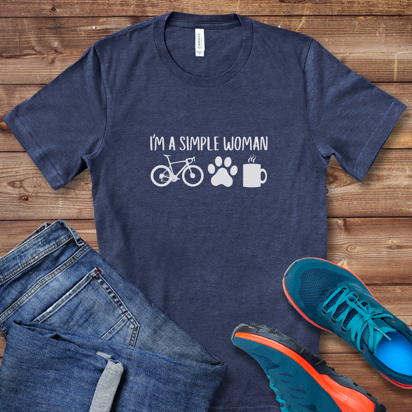 Simple Woman Coffee Tee