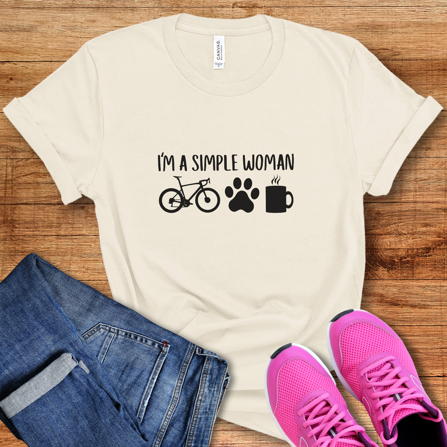 Simple Woman Coffee Tee
