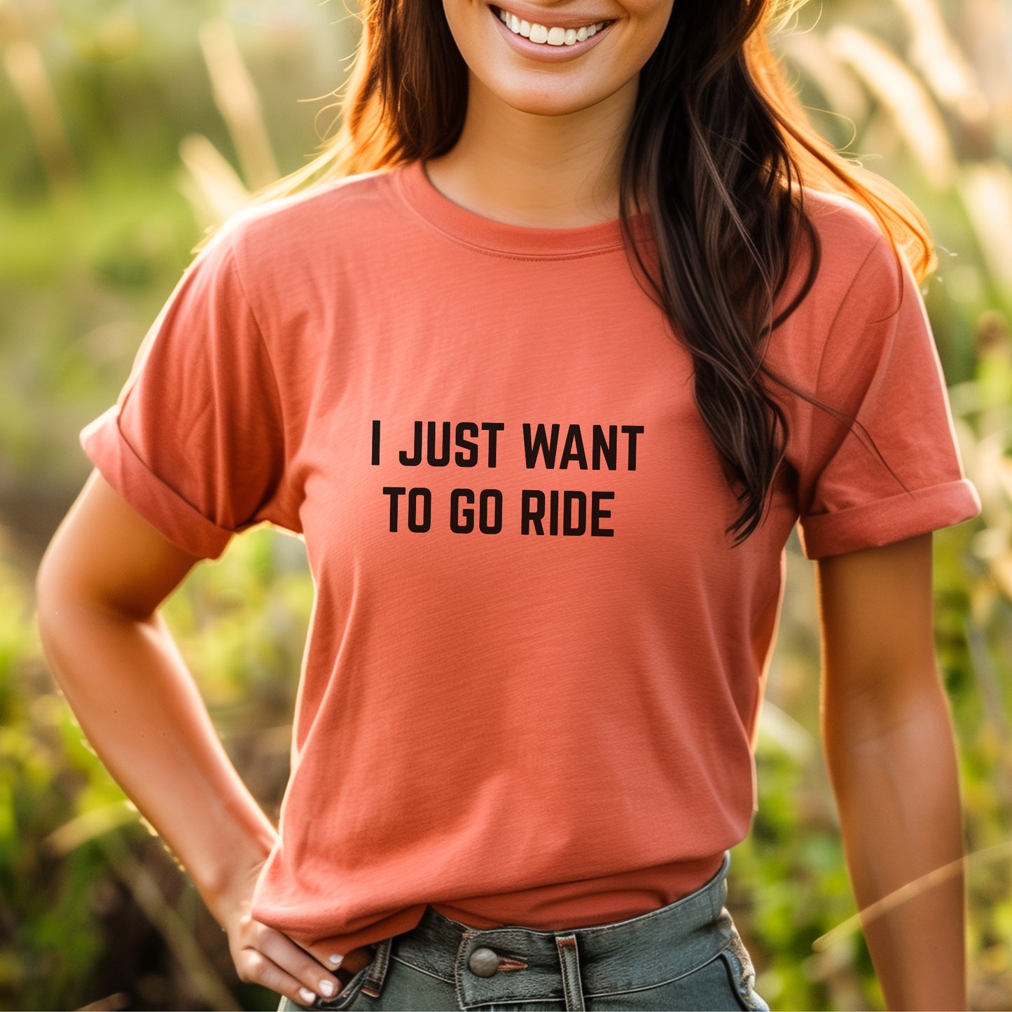 Want To Ride Tee