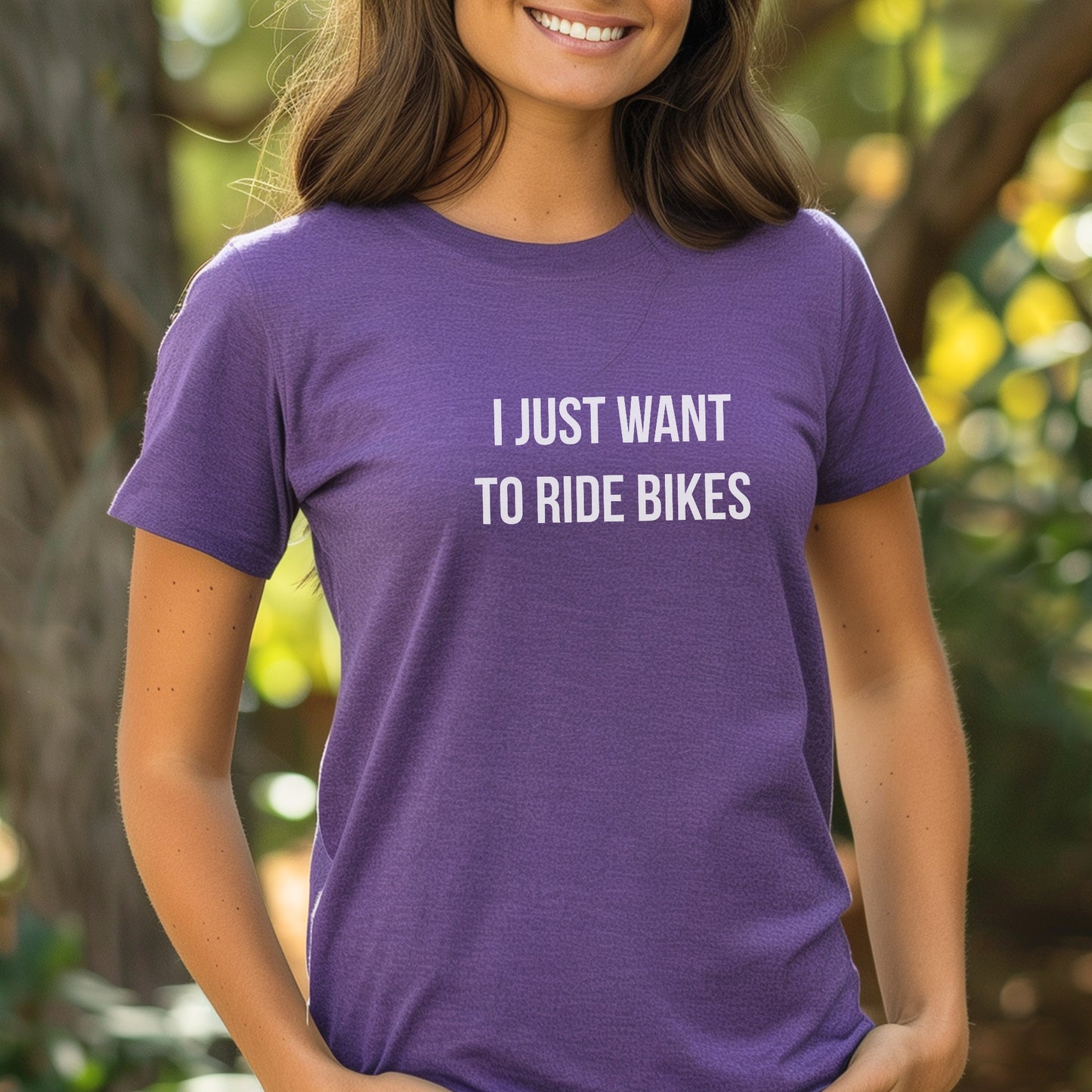 Want To Ride Bikes Tee