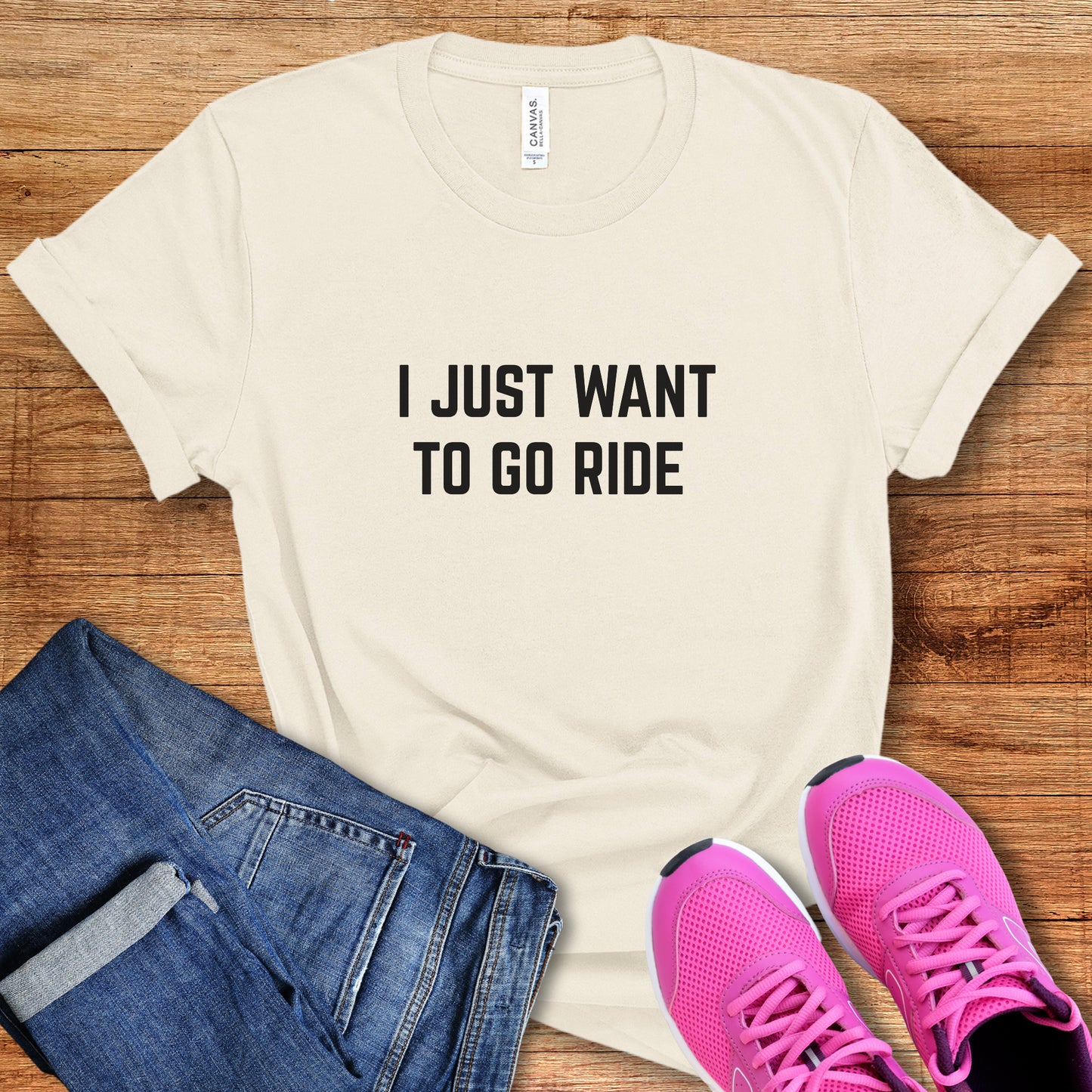 Want To Ride Tee