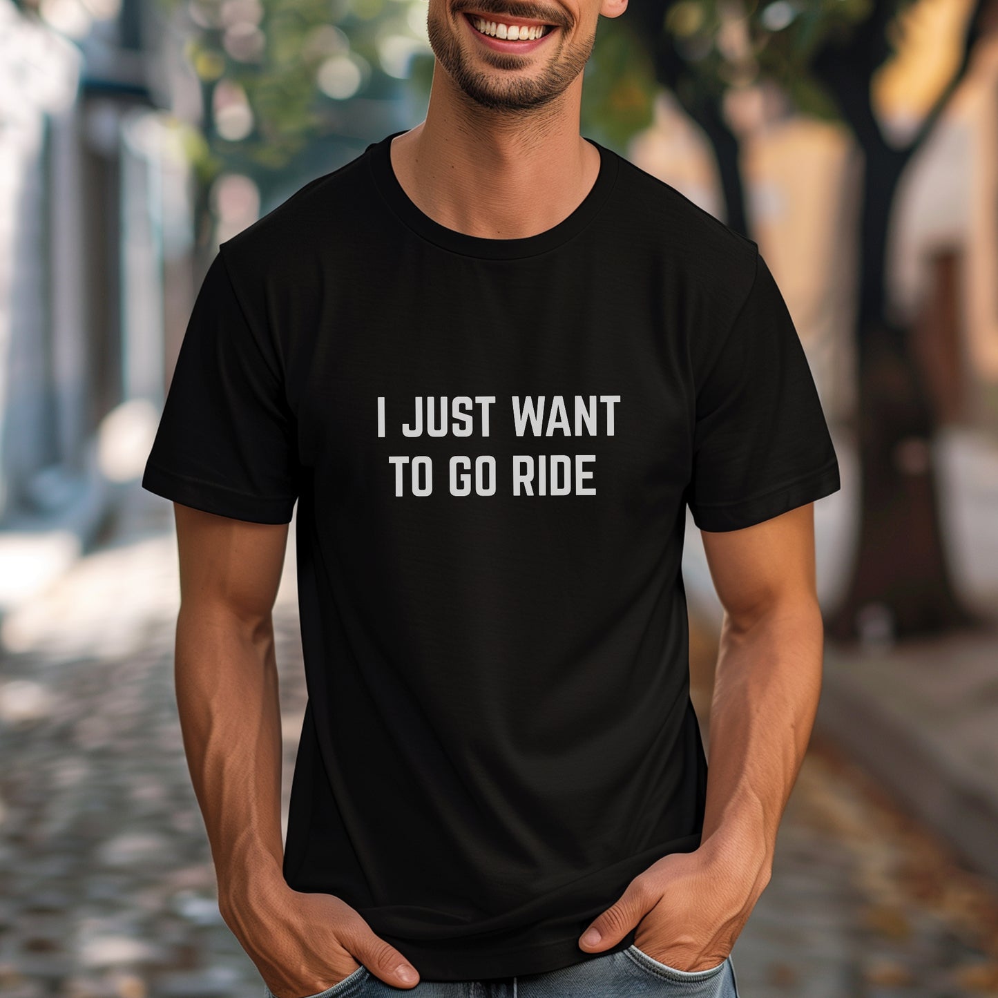 Want To Ride Tee