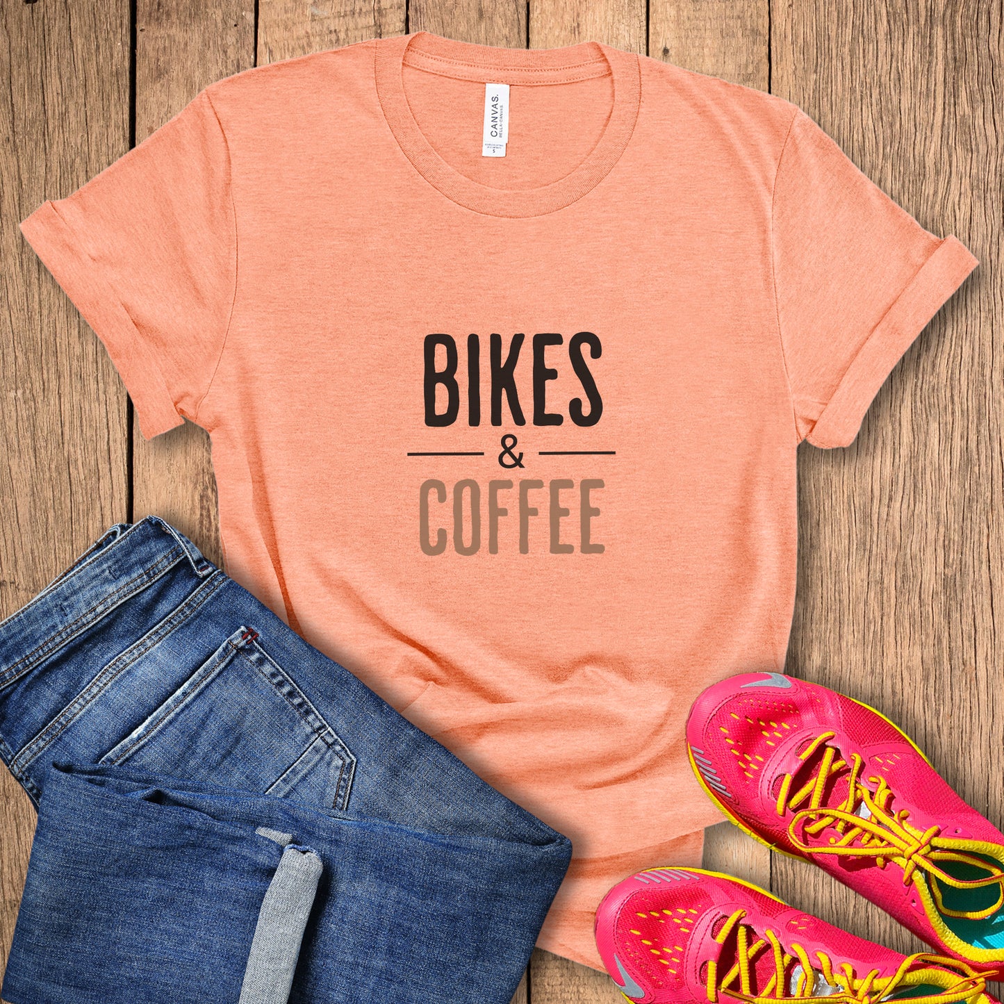 Bikes & Coffee Tee