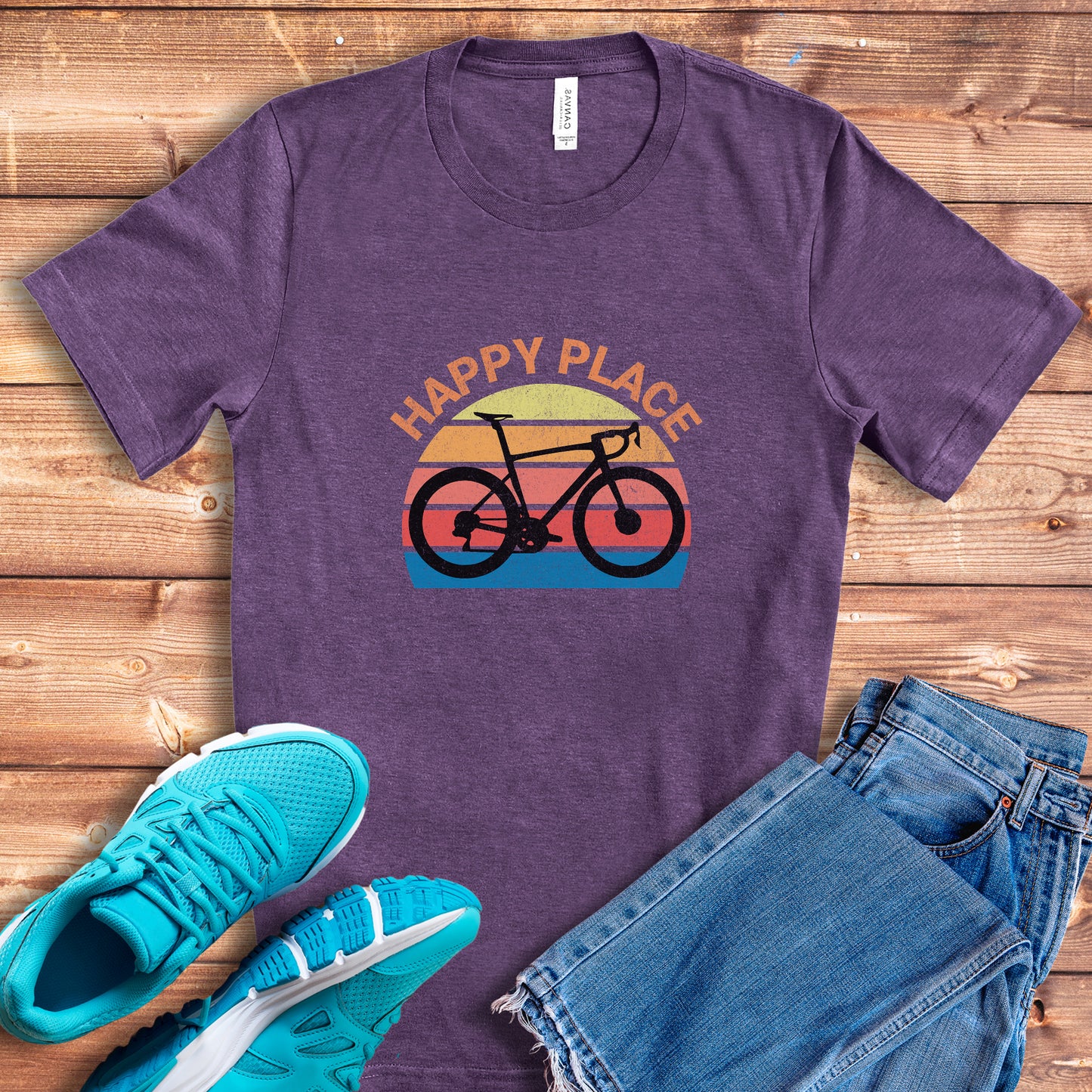 Happy Place Bike Tee