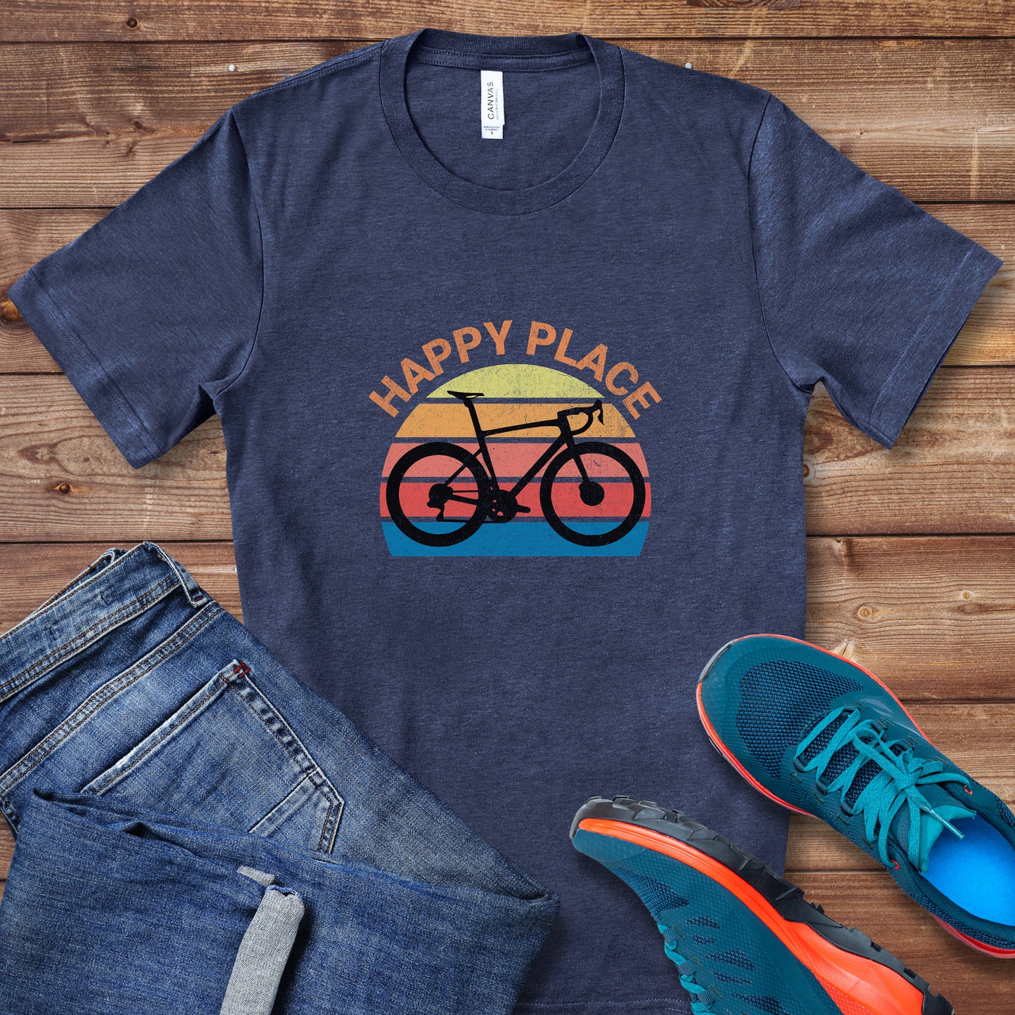 Happy Place Bike Tee