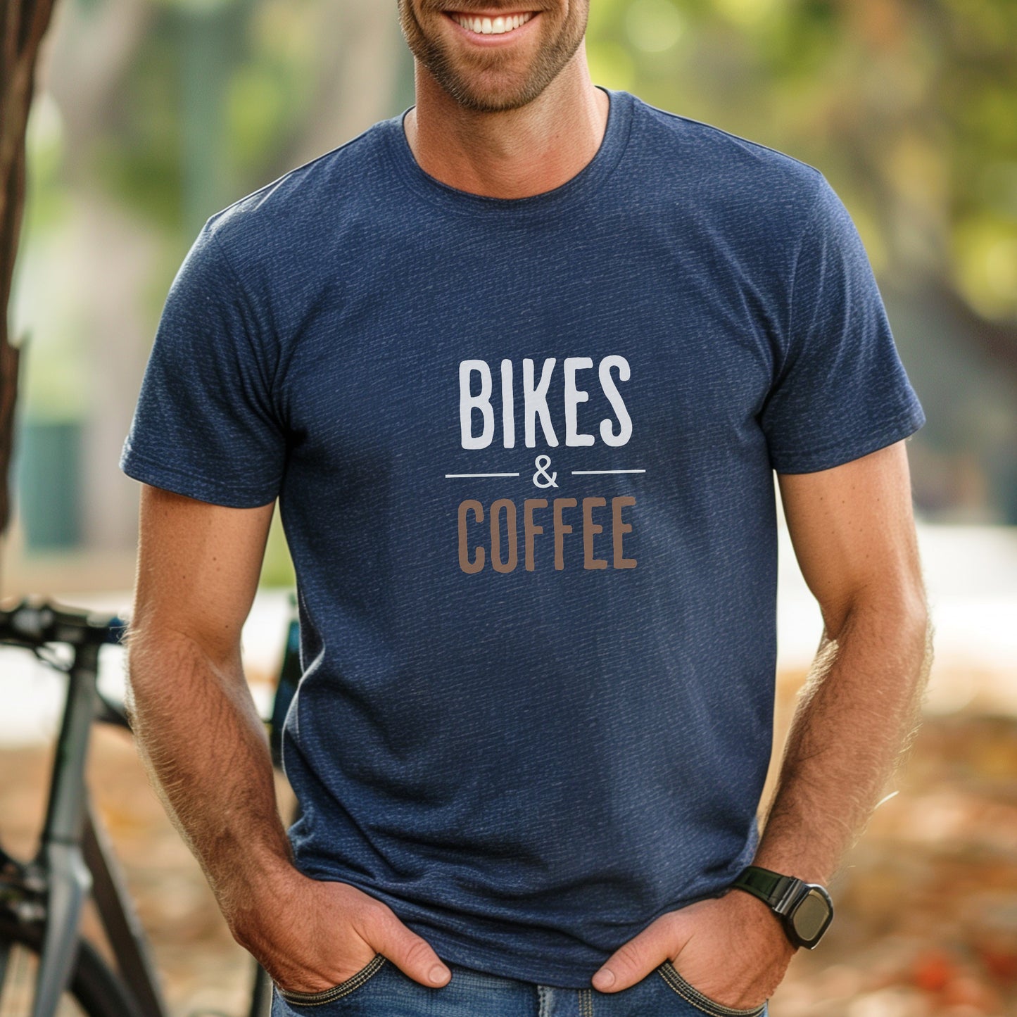 Bikes & Coffee Tee