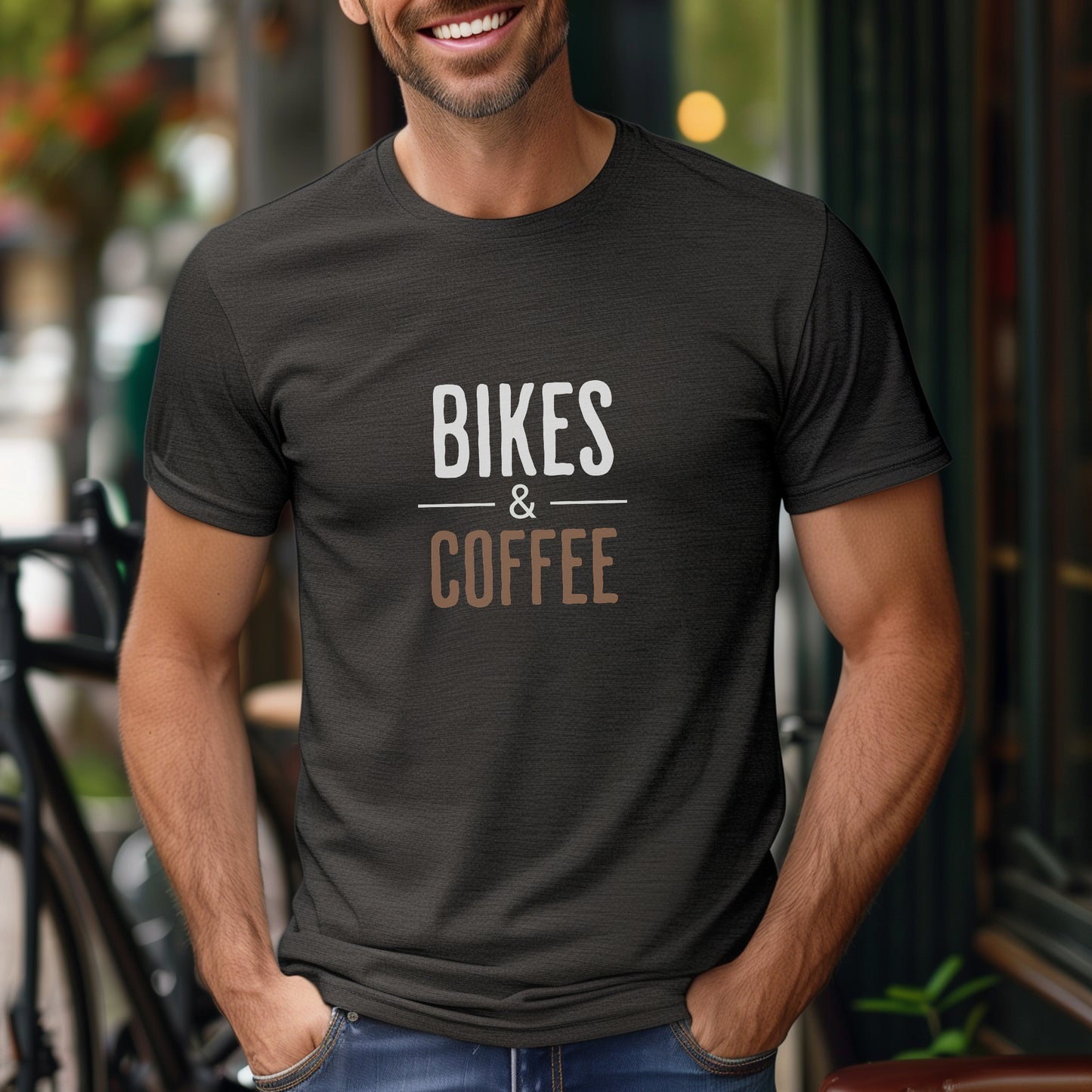 Bikes & Coffee Tee