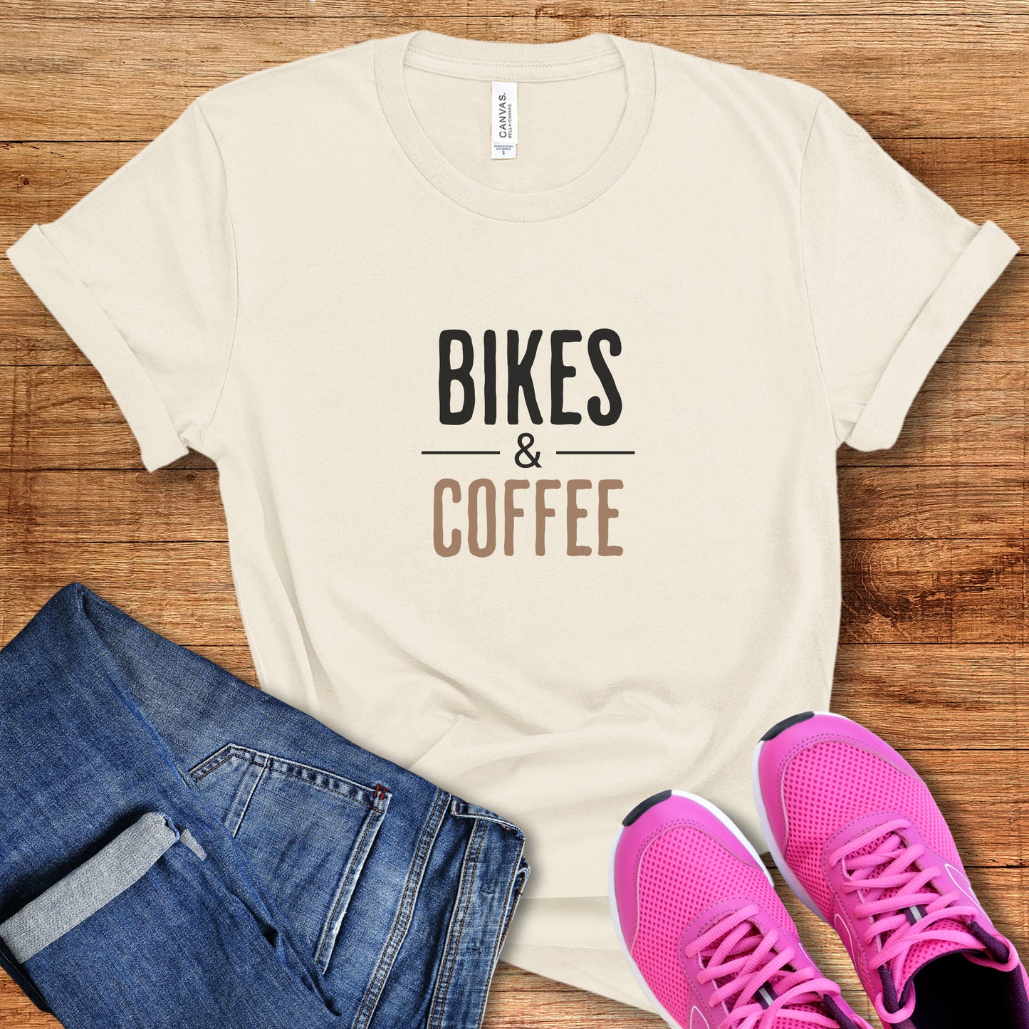 Bikes & Coffee Tee
