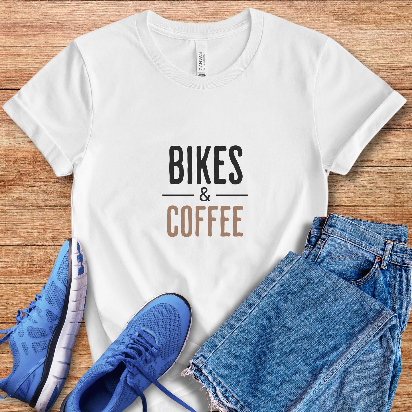 Bikes & Coffee Tee