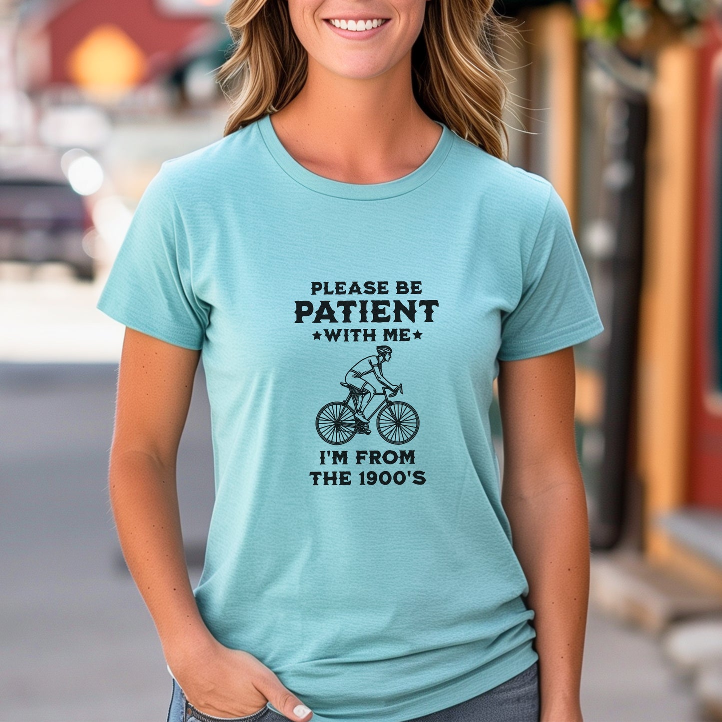 Patient, From 1900's - XS - Heather Aqua
