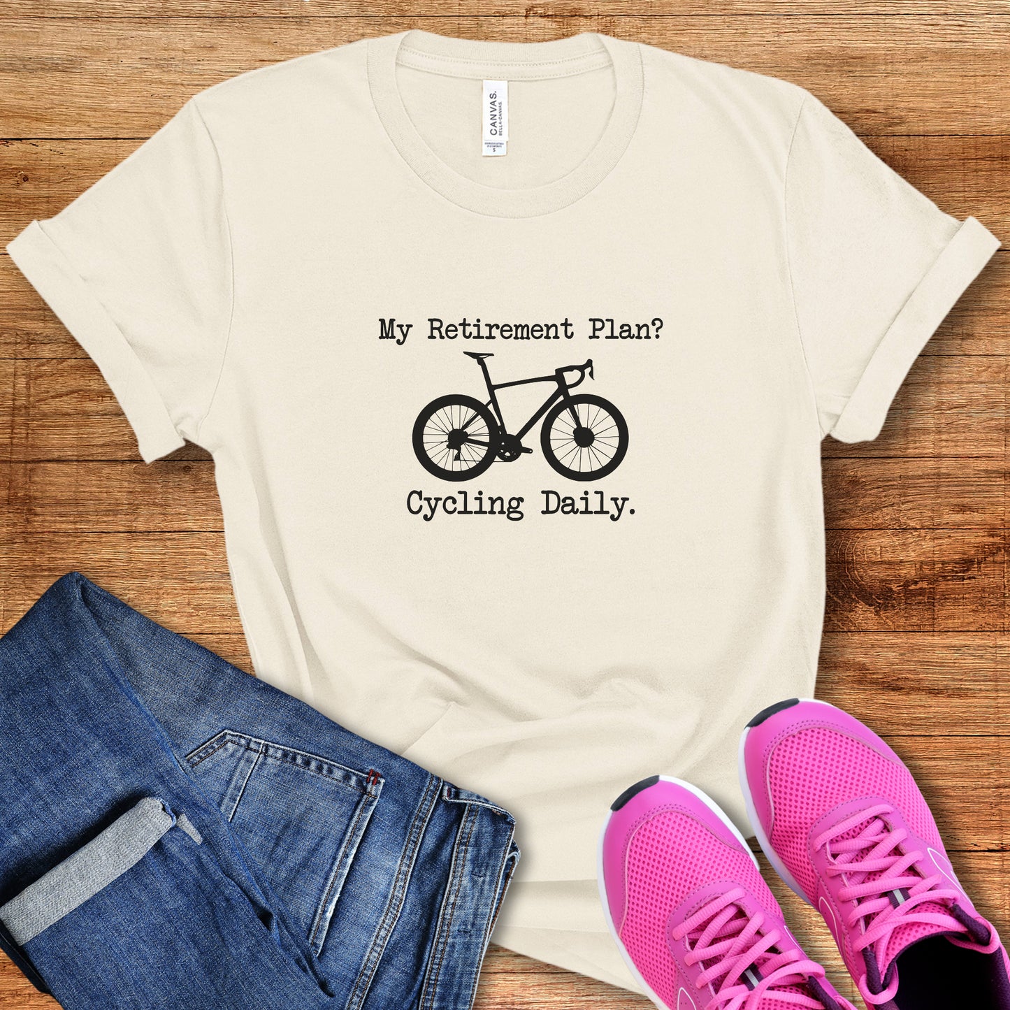 Cycling Daily Plan Tee