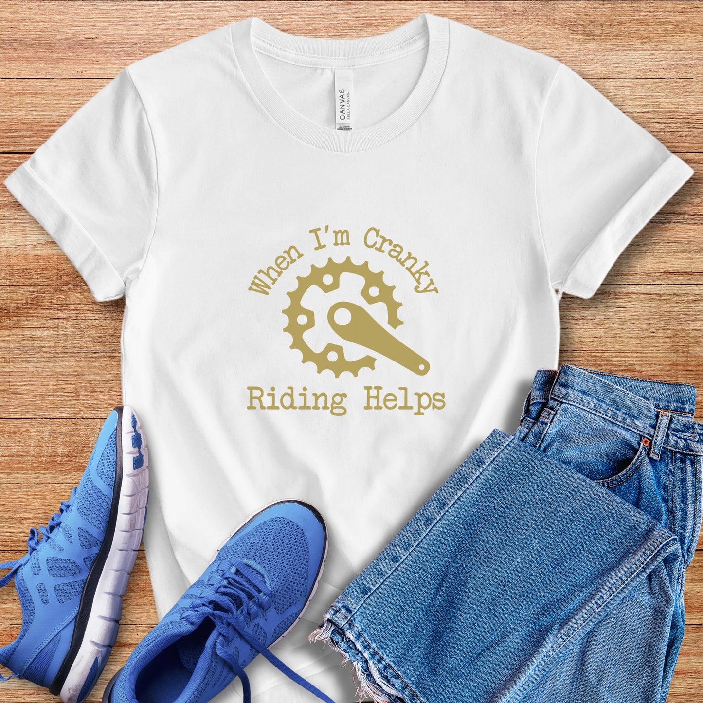 Riding Helps Tee
