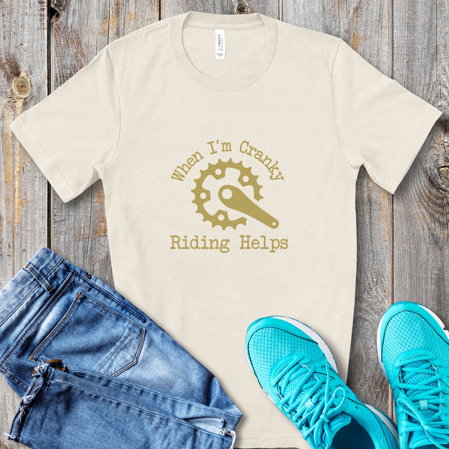 Riding Helps Tee