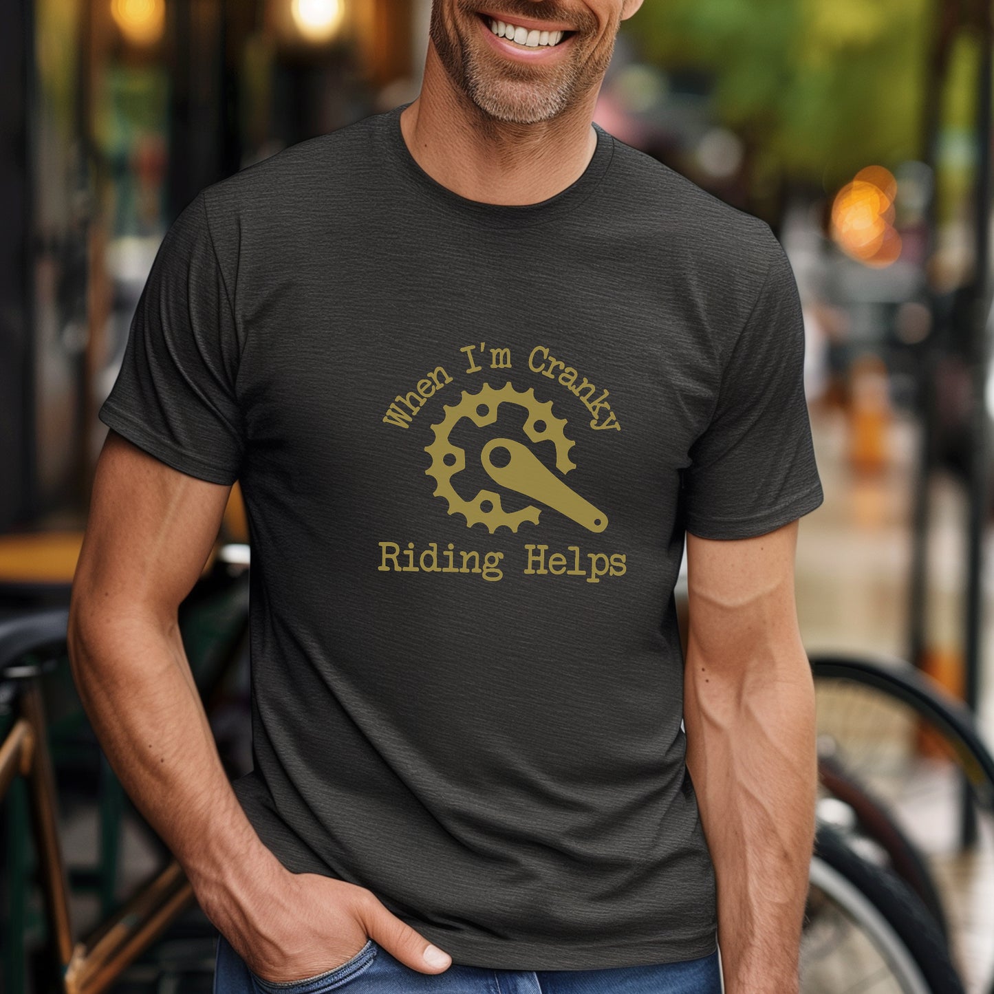 Riding Helps Tee