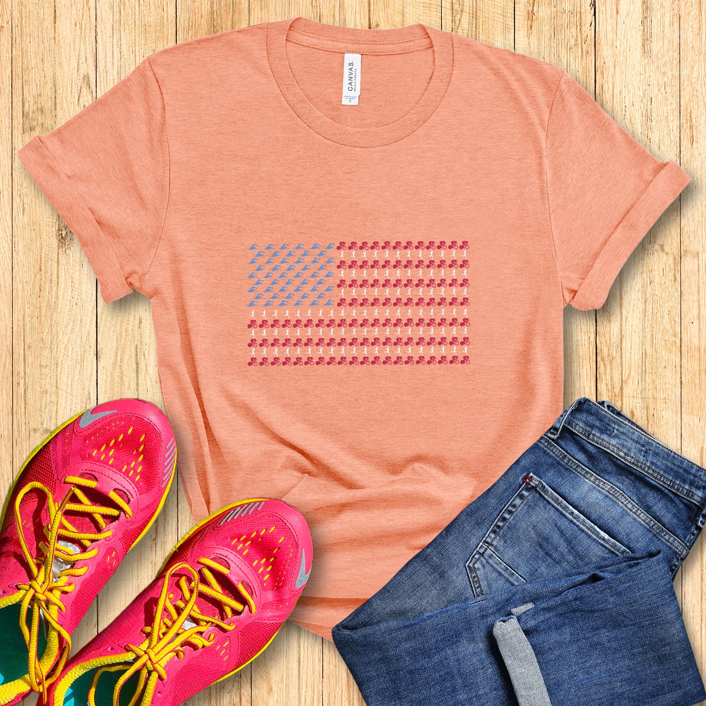 TRI USA Flag Tee