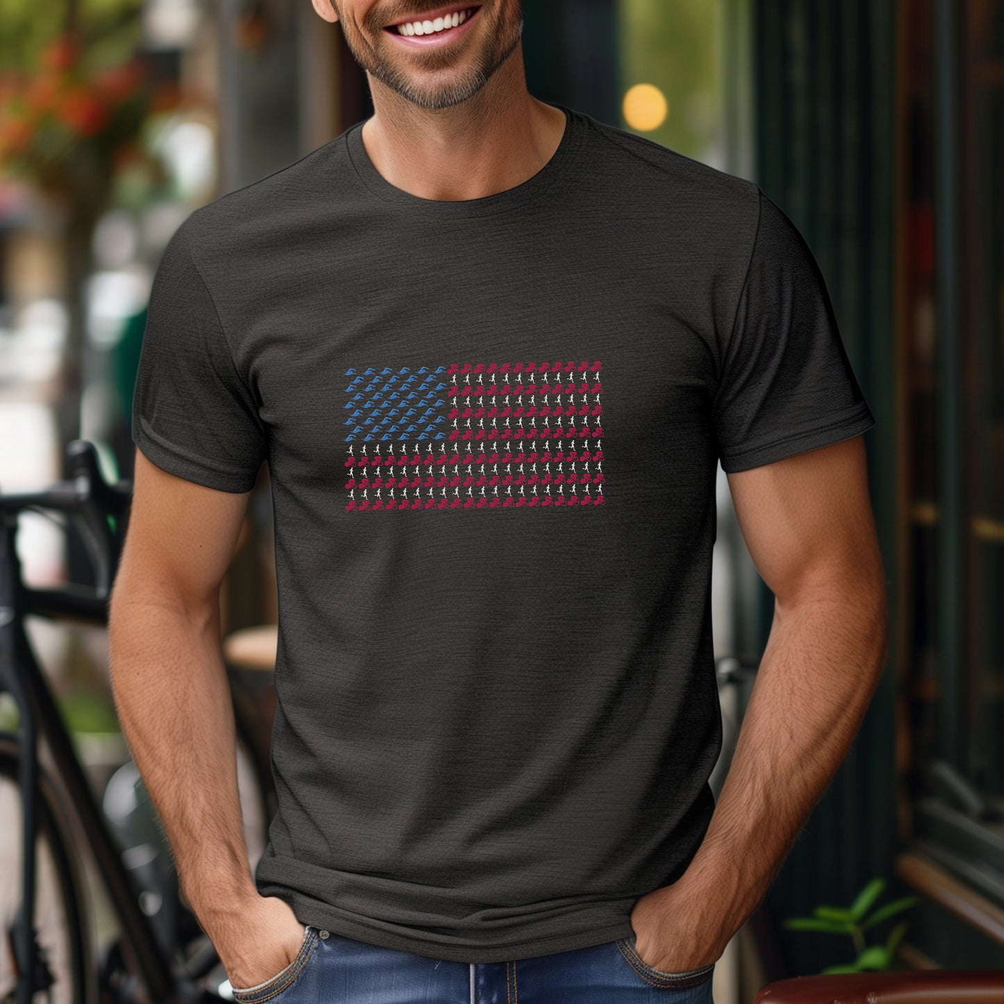 TRI USA Flag Tee