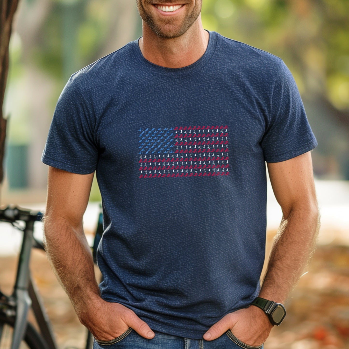 TRI USA Flag Tee