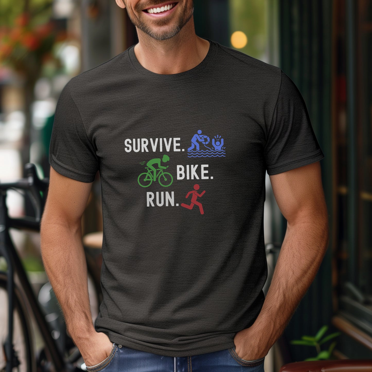 Survive The Swim Tee