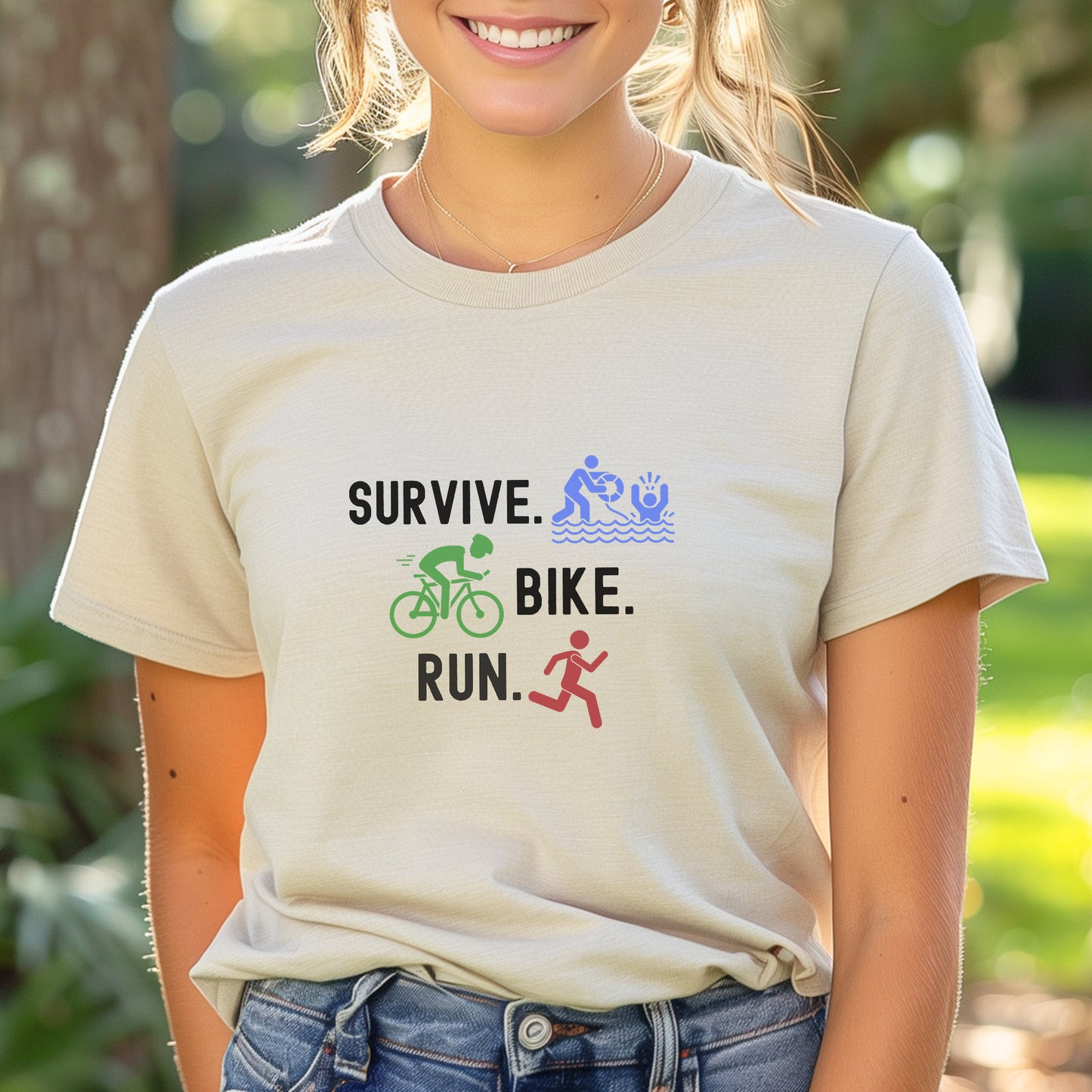 Survive The Swim Tee