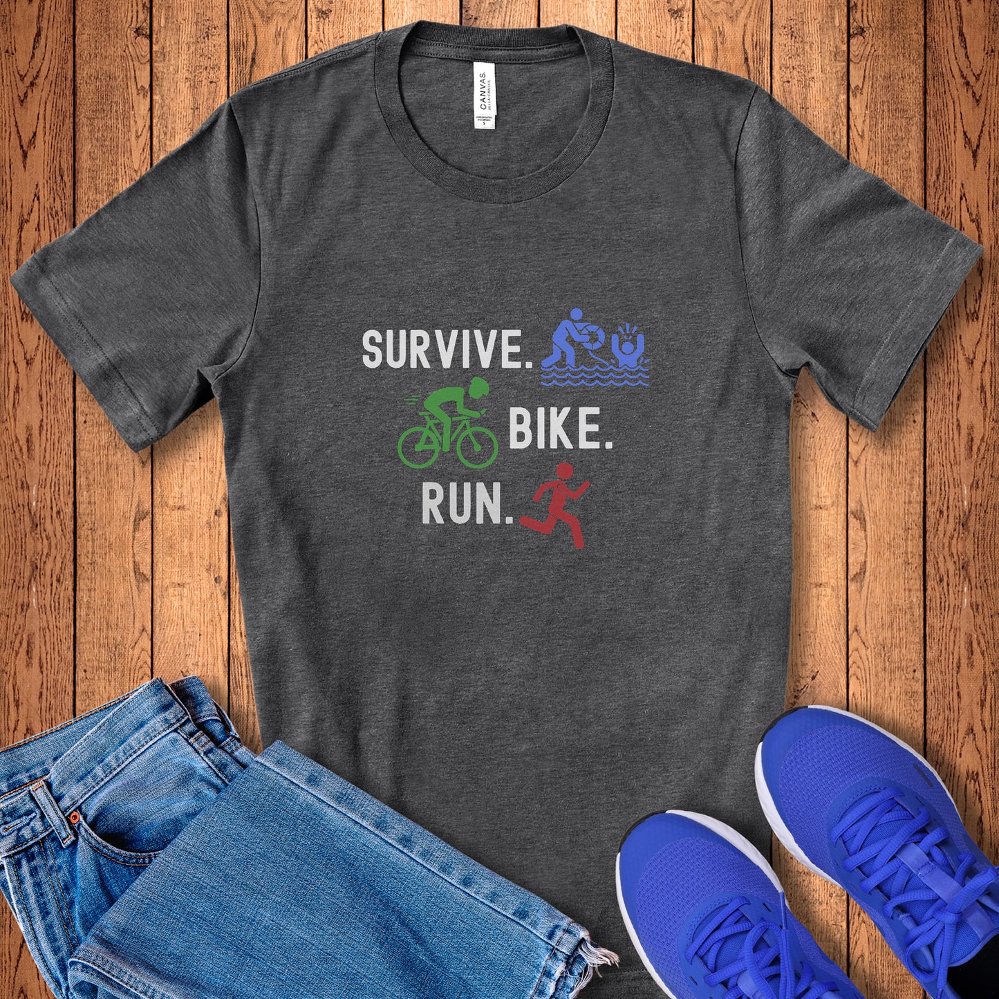 Survive The Swim Tee