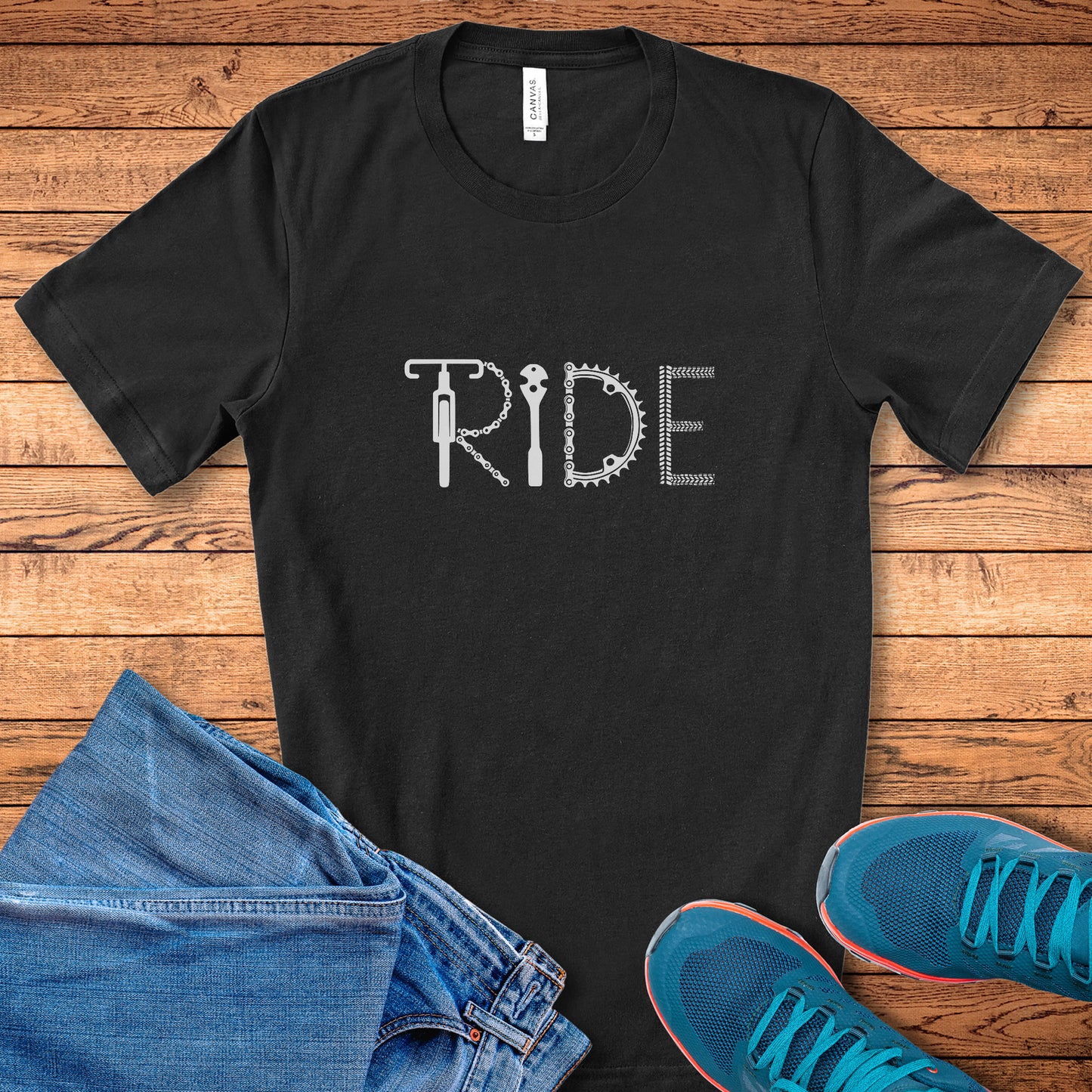 Road RIDE Uppercase Tee