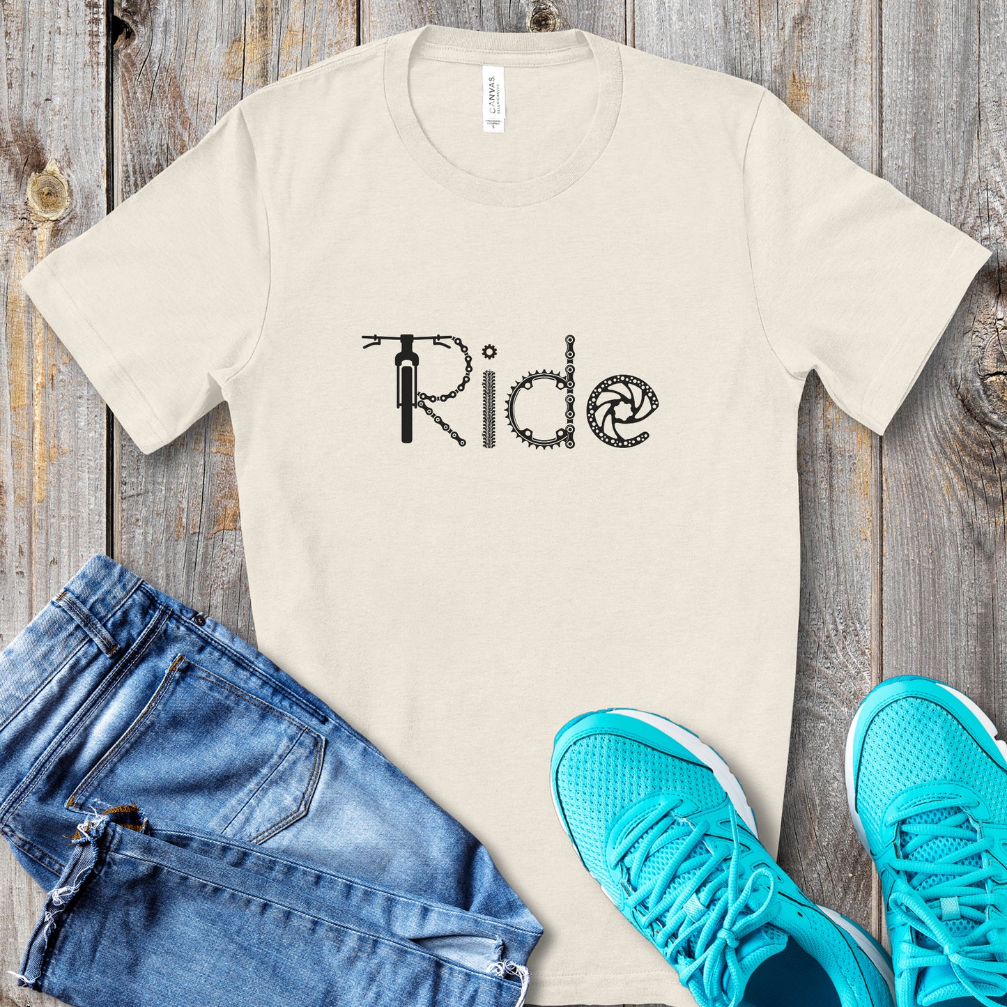 MTB Ride Lowercase Tee