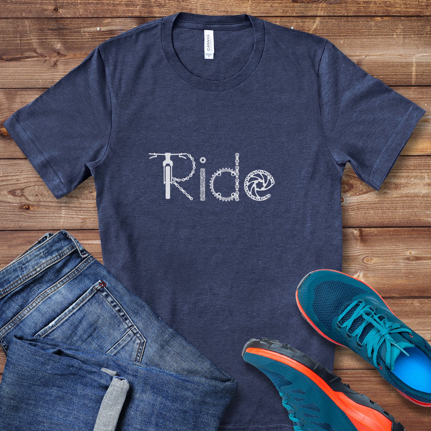 MTB Ride Lowercase Tee