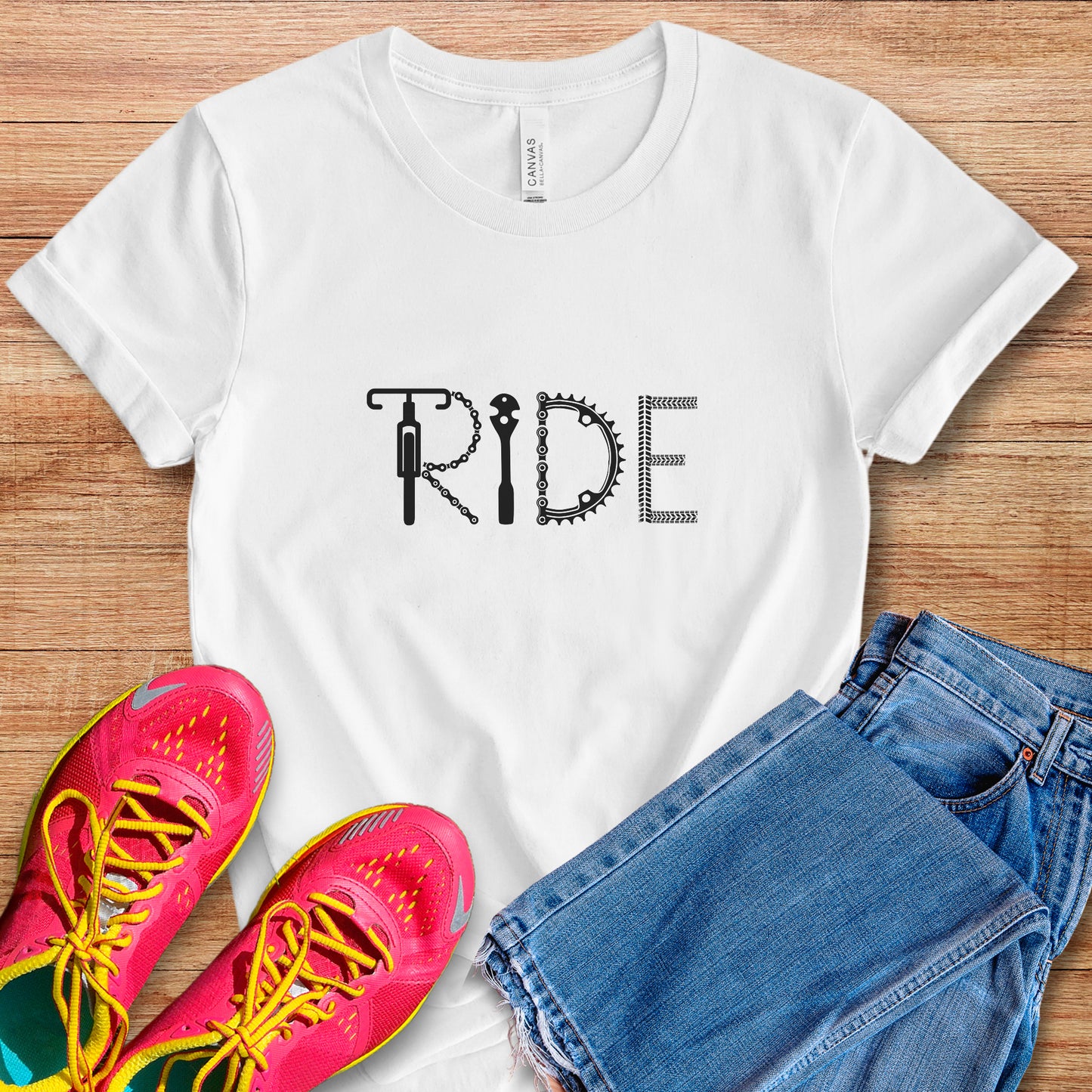 Road RIDE Uppercase Tee