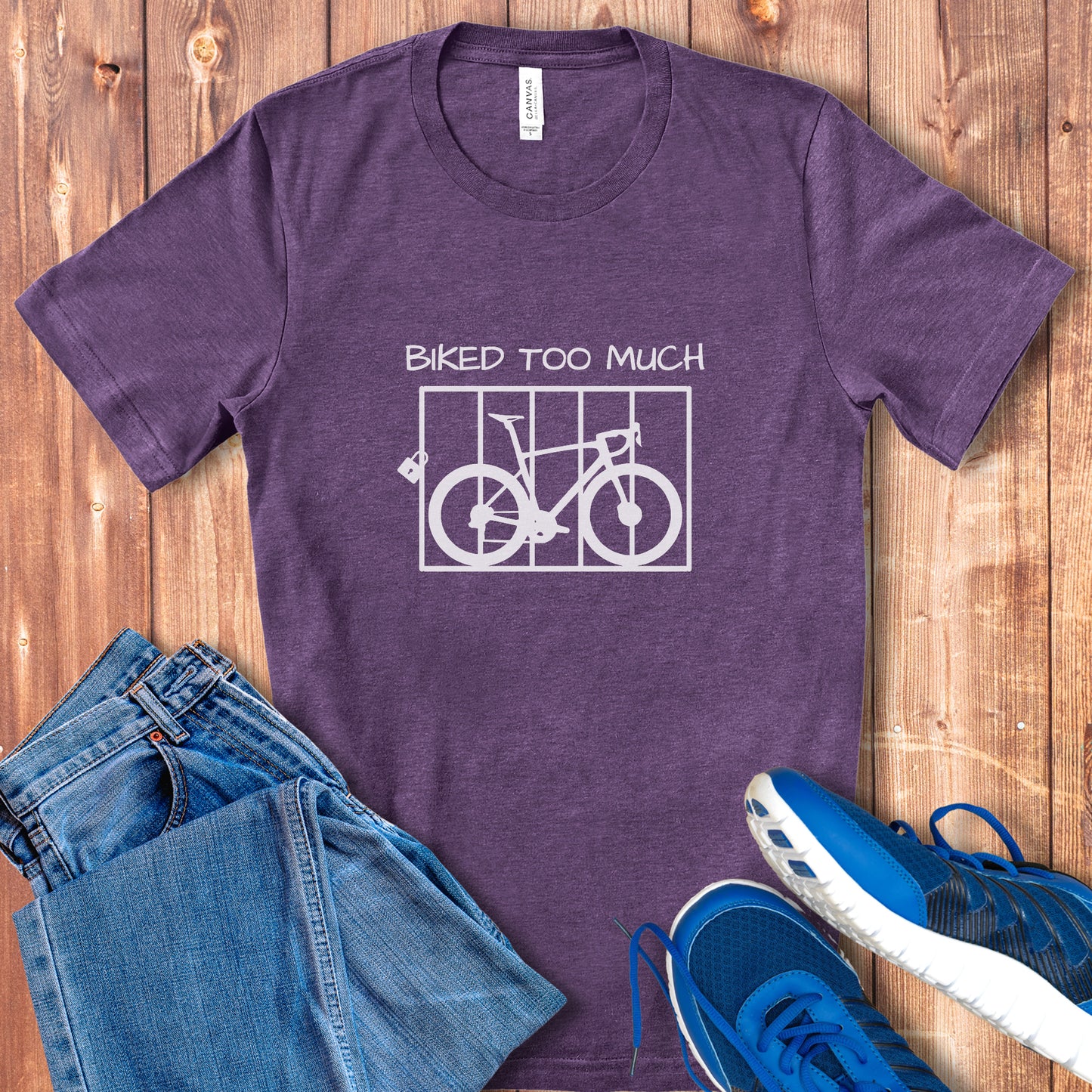Biked Too Much Tee