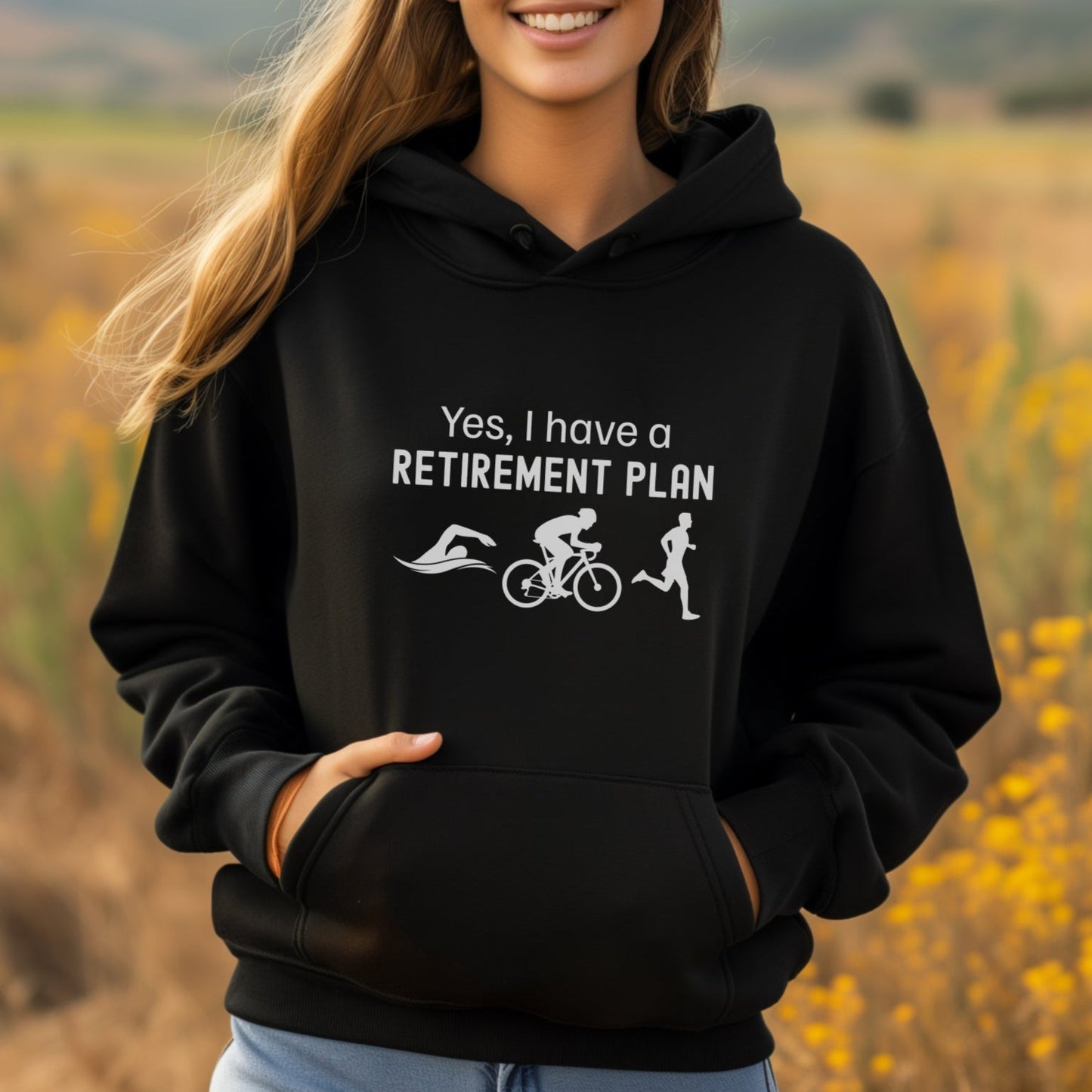 Retirement Plan TRI Hoodie