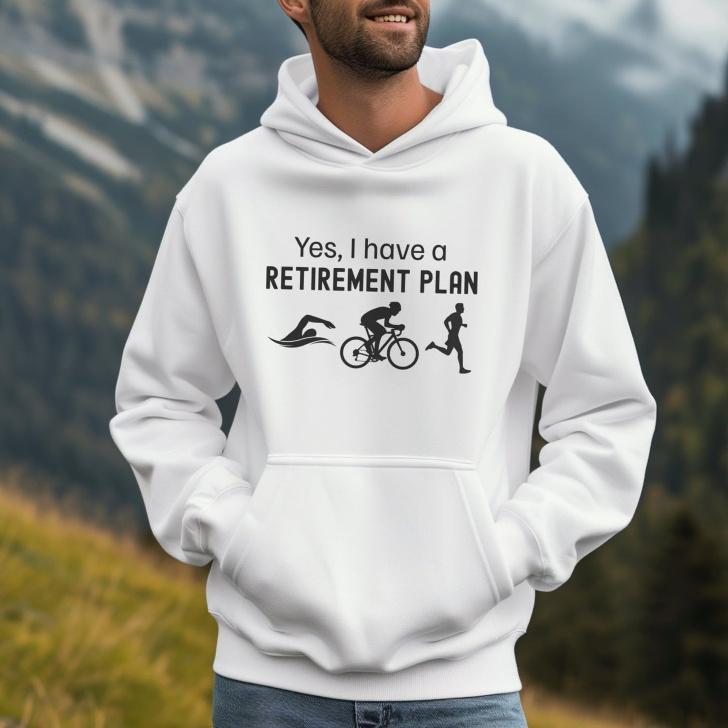 Retirement Plan TRI Hoodie