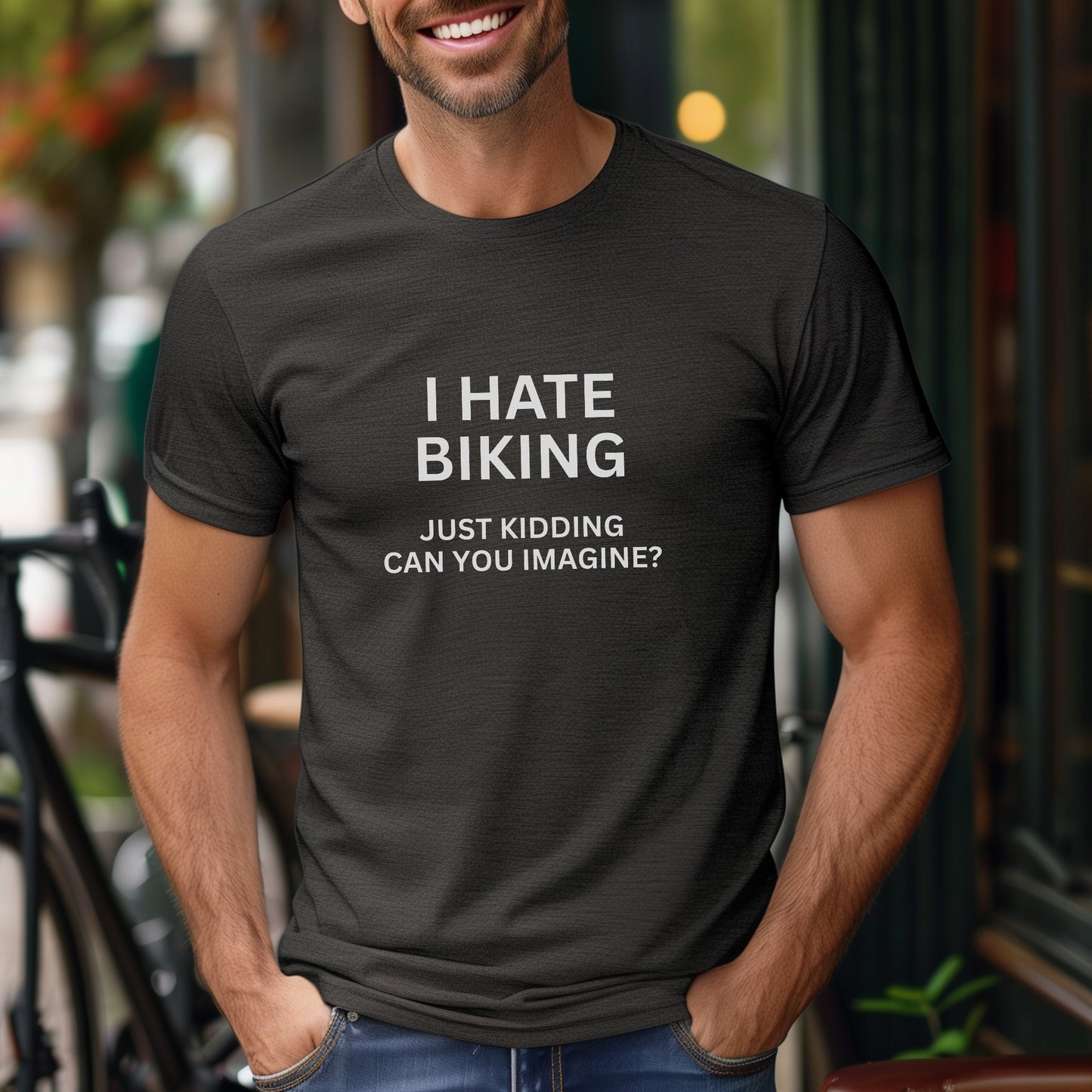 Hate Biking Tee
