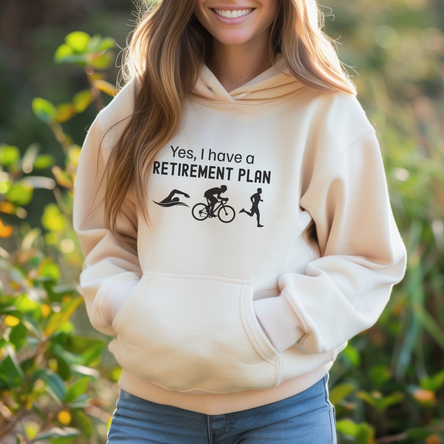 Retirement Plan TRI Hoodie