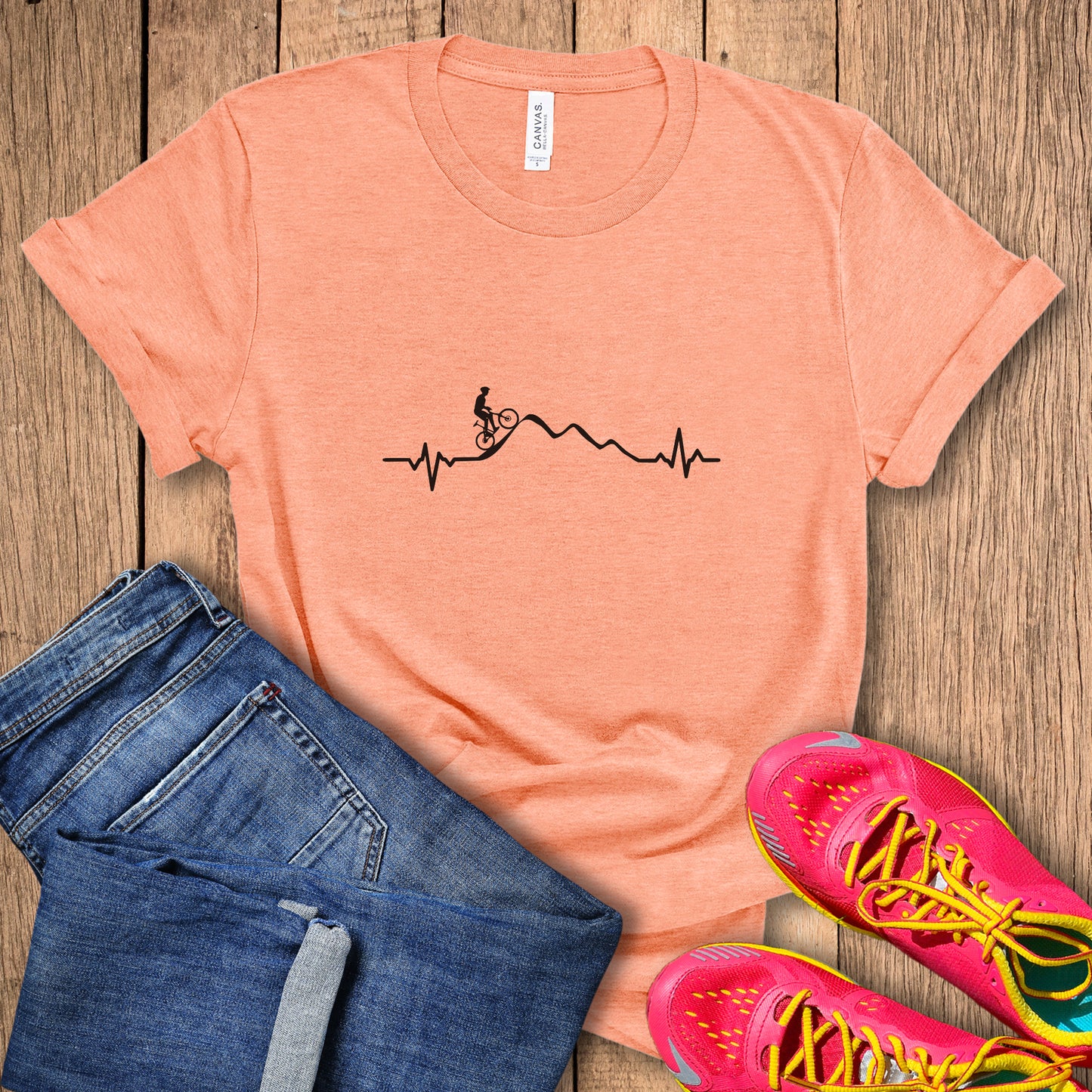 MTB Heart Beat Tee