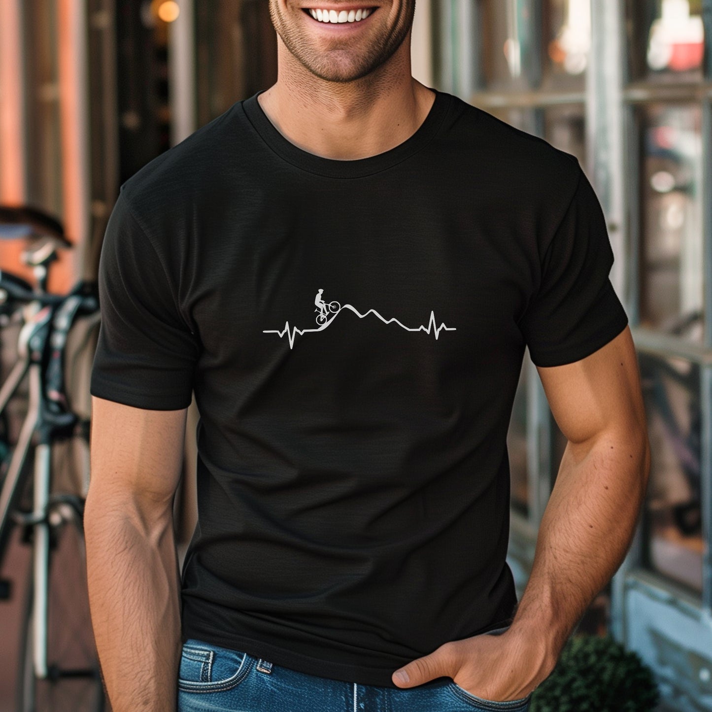 MTB Heart Beat Tee